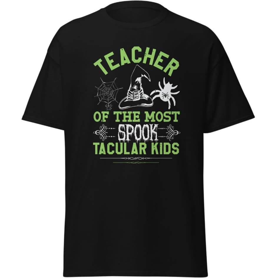 Halloween Asst Principal Spook T-Shirt Designs Merchyprint Black  Size Medium(D0102Hgdnjg)