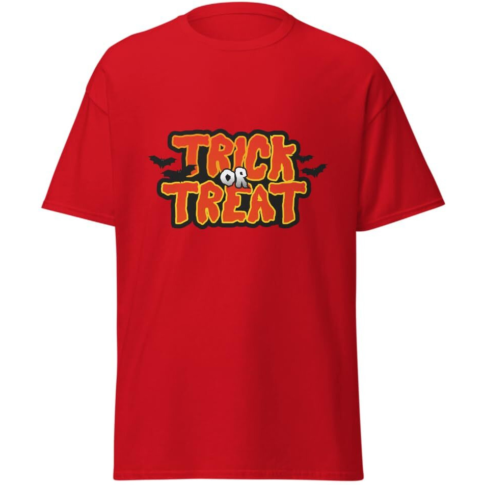 Trick Or Treat Halloween Night Bat Design Merchyprint Yellow   Size Medium(D0102Hgd4Sa)