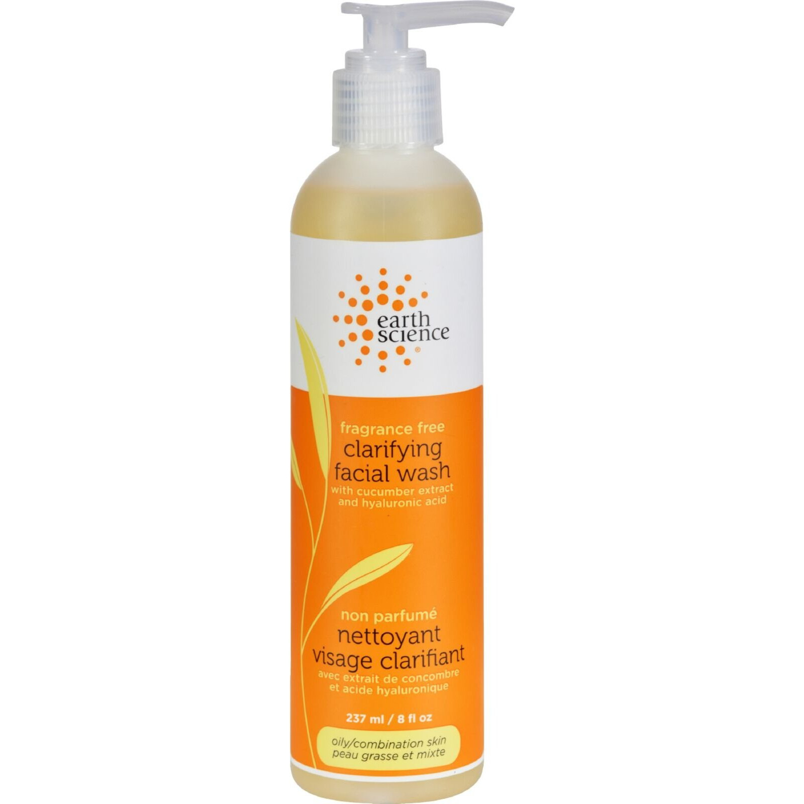 Earth Science Clarifying Facial Wash Fragrance Free - 8 Fl Oz(D0102H5Kedp)