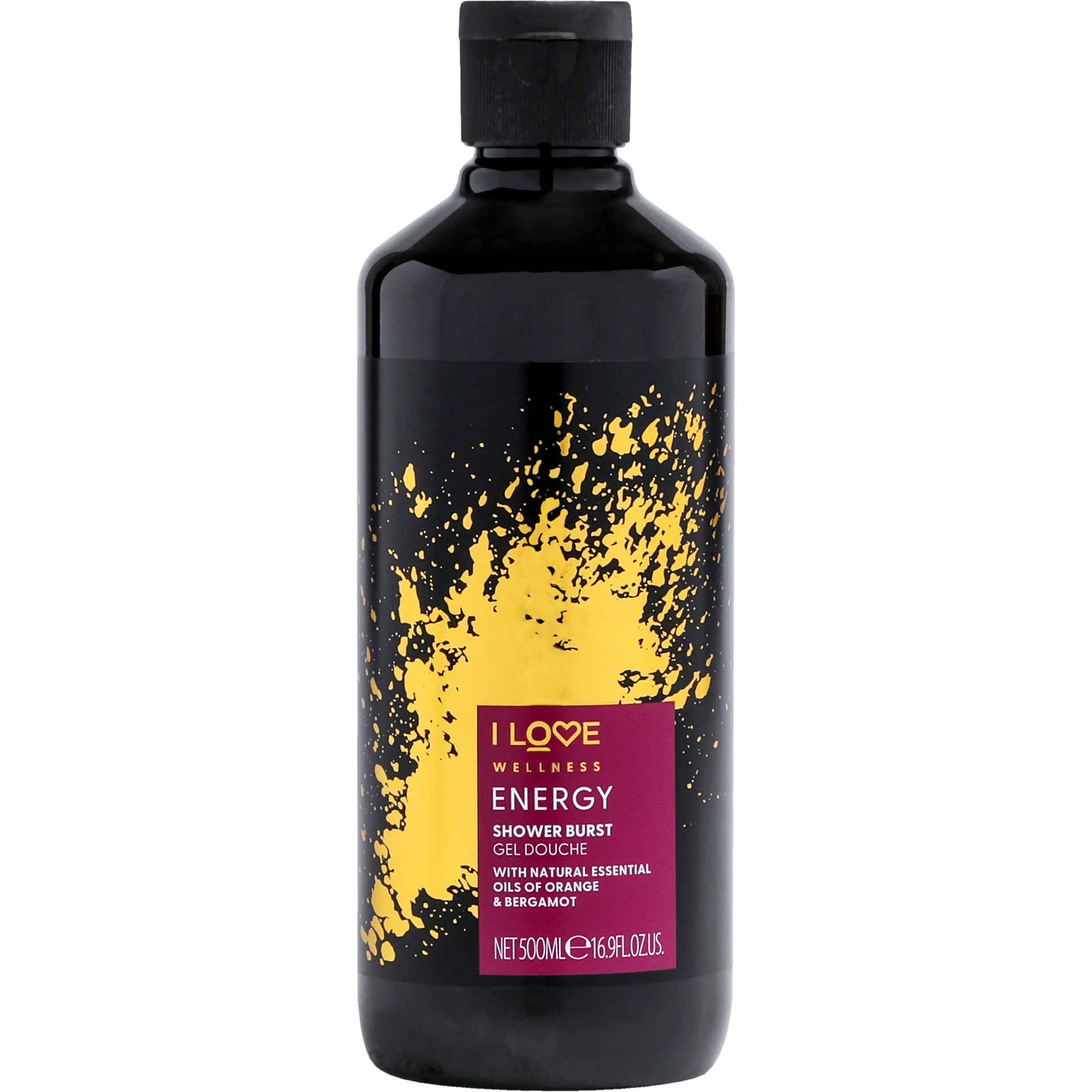 Wellness Shower Burst - Energy By I Love Cosmetics For Women - 16.9 Oz Shower Gel