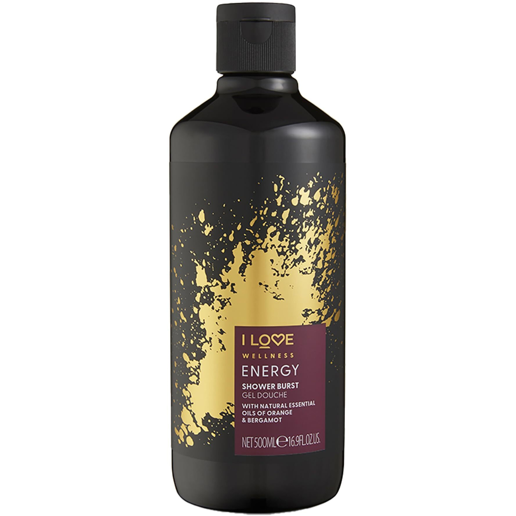 Wellness Shower Burst - Energy By I Love Cosmetics For Women - 16.9 Oz Shower Gel