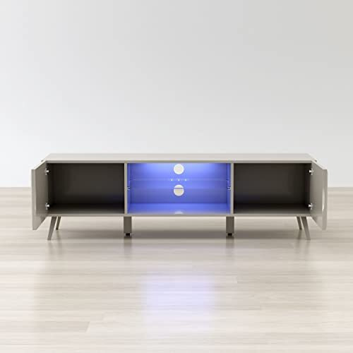 Anderson Teak Altus 59"" Tv Stand  Large  Grey