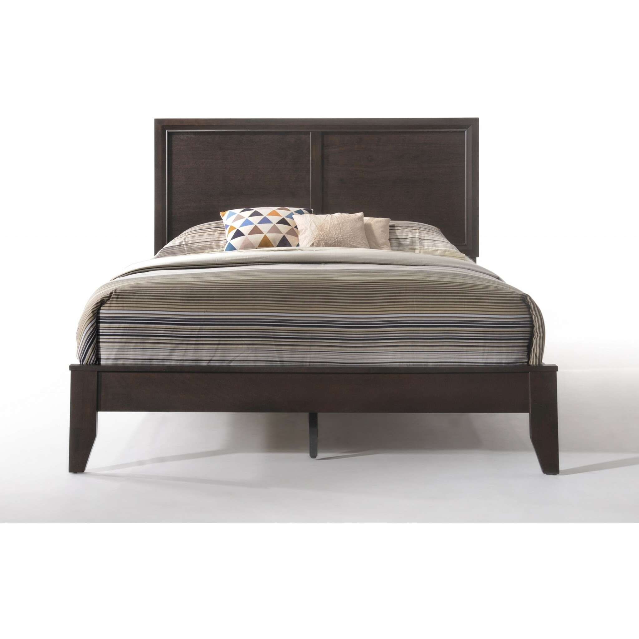 85"" X 64"" X 52"" Queen Espresso Bed