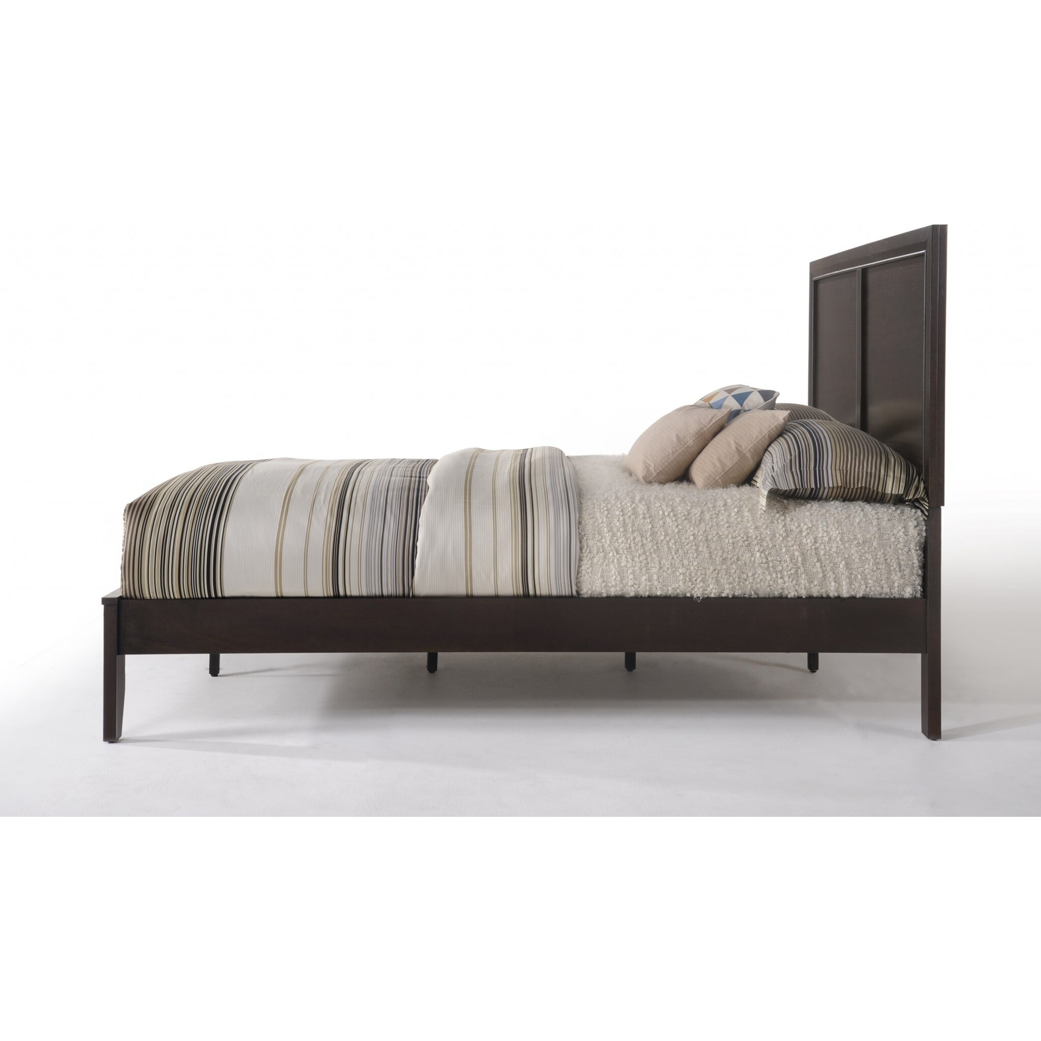 85"" X 64"" X 52"" Queen Espresso Bed