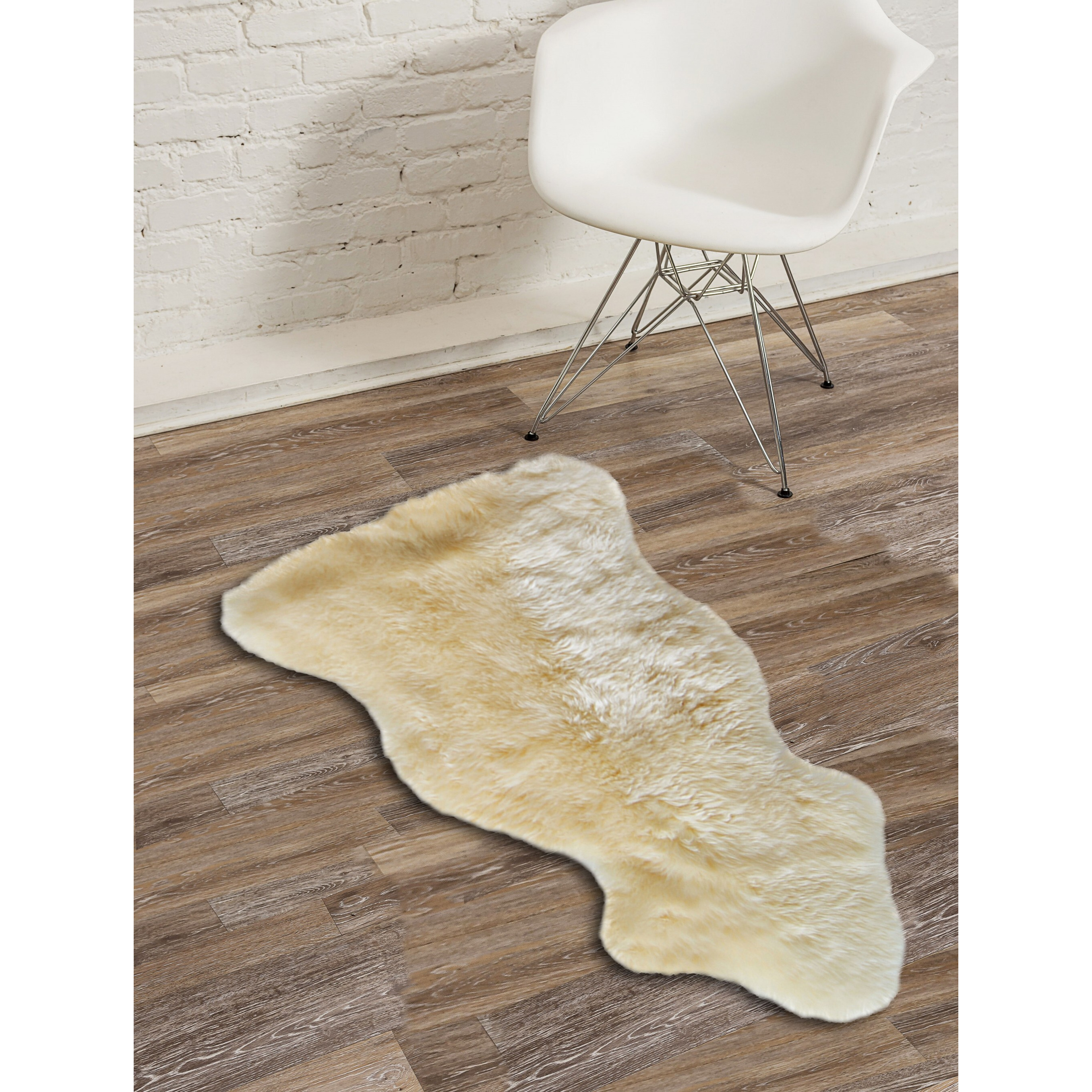 Gold Animal Print Area Rug