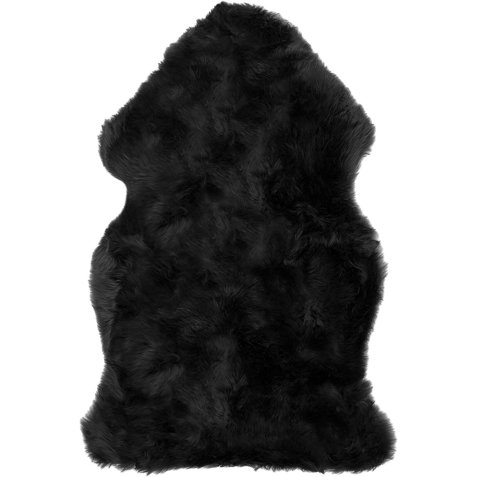 Black Animal Print Area Rug