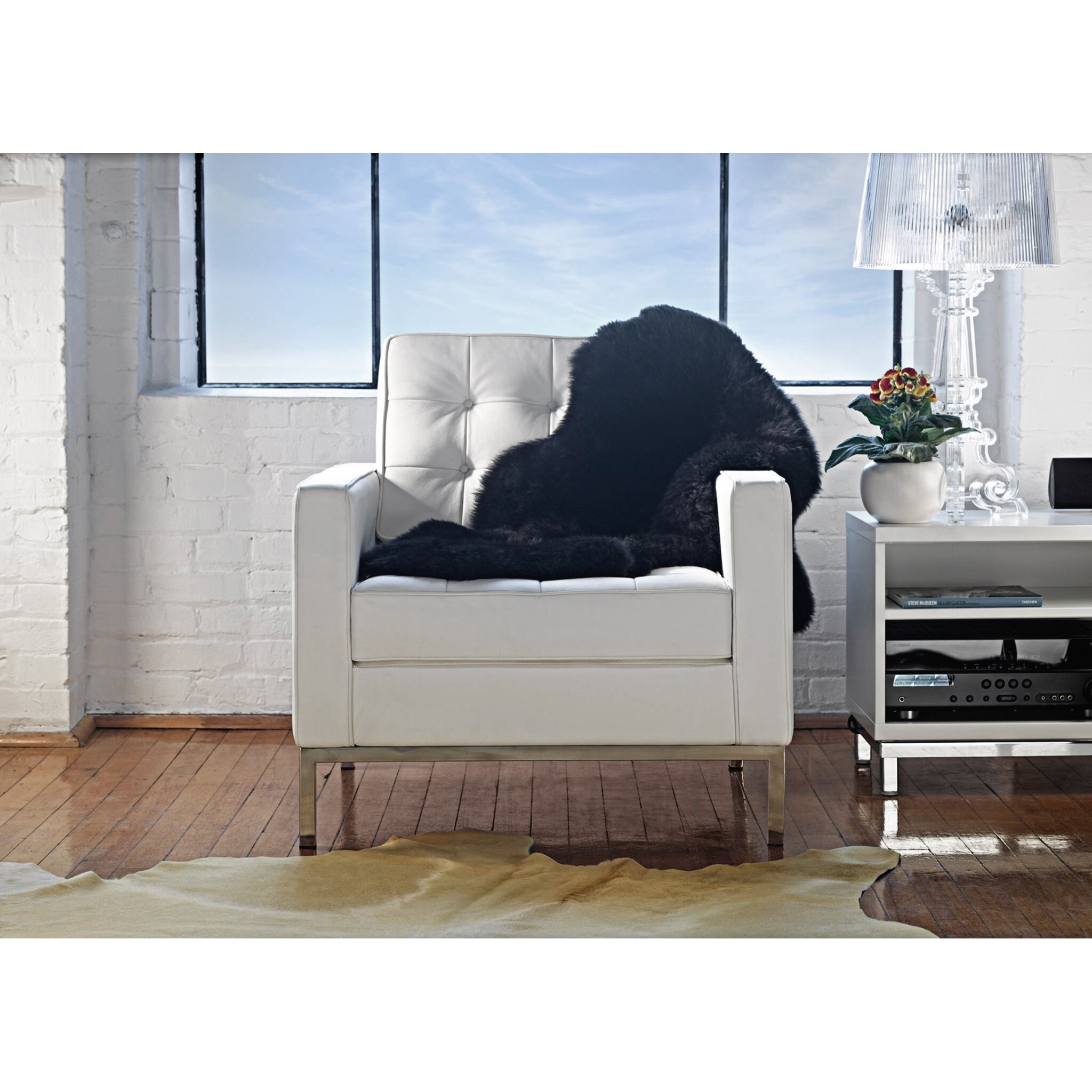 Black Animal Print Area Rug