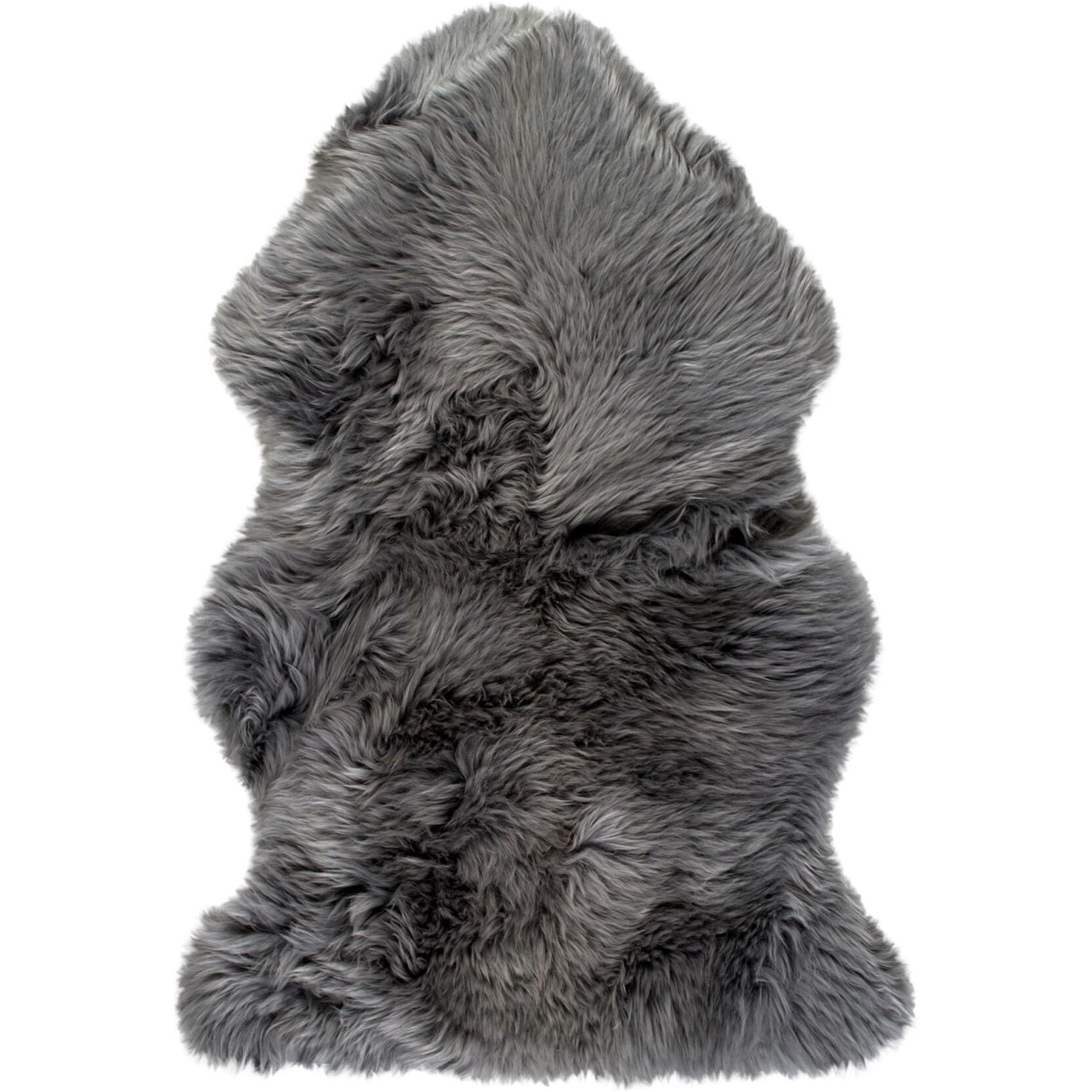 Grey Animal Print Area Rug