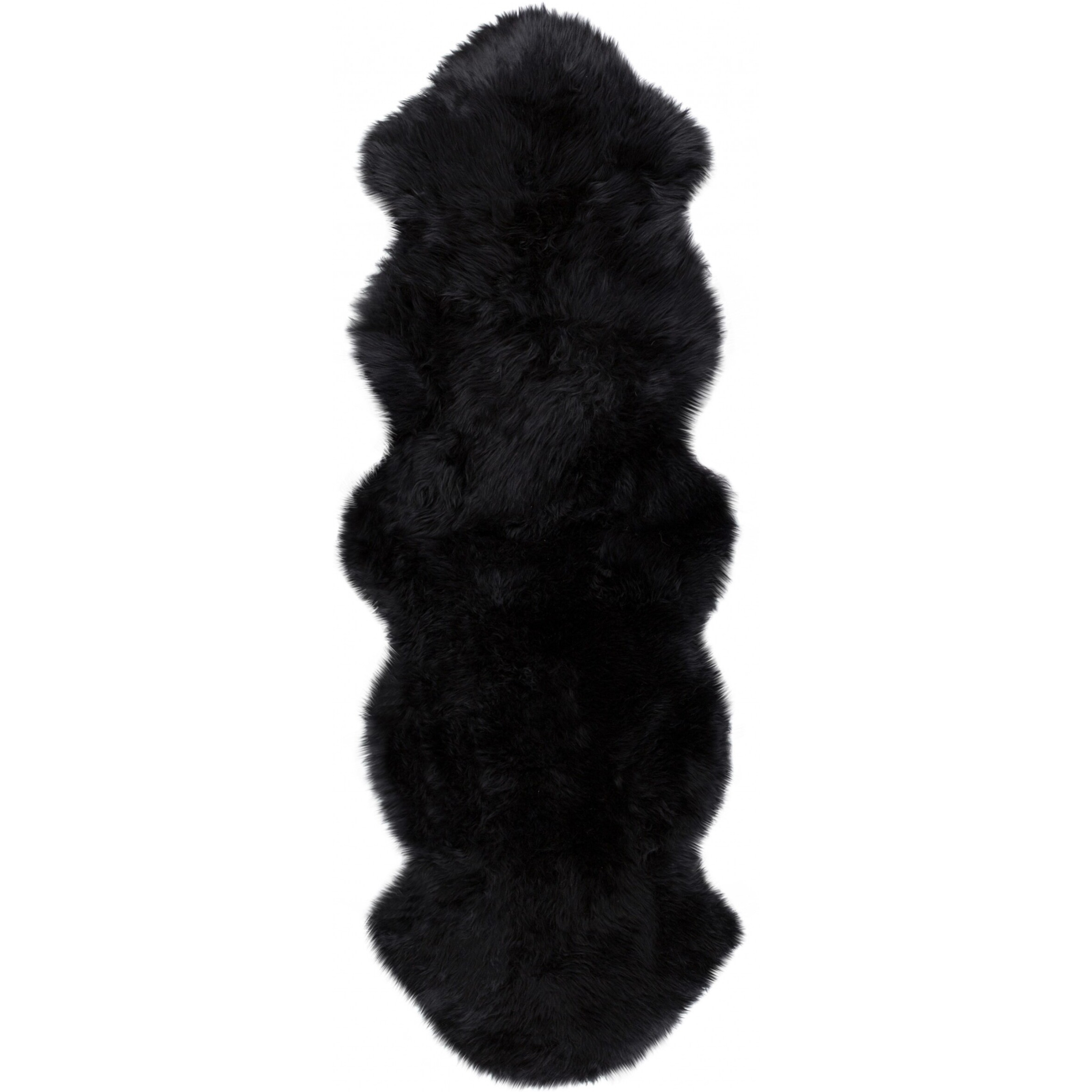 Black Animal Print Area Rug
