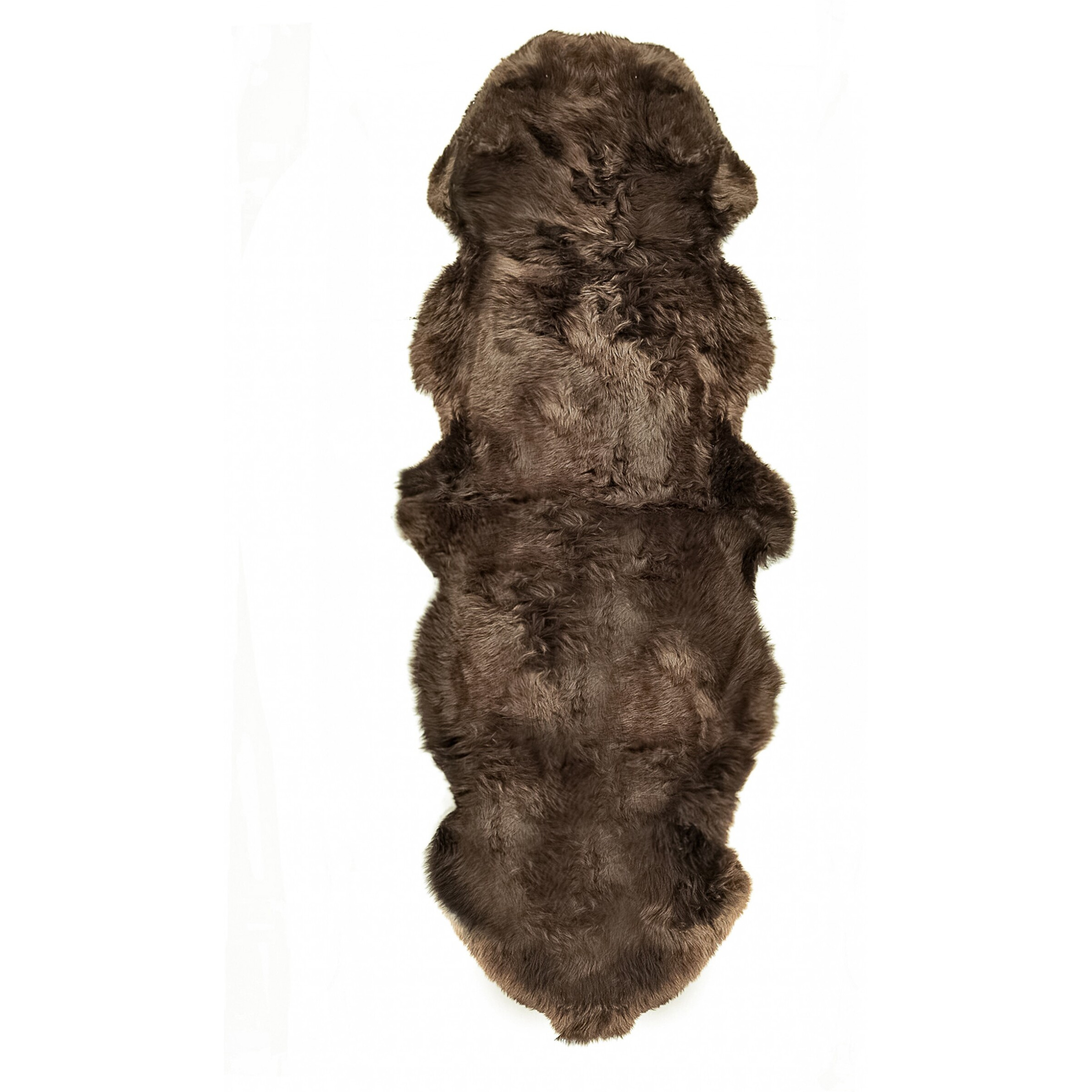 Chocolate Animal Print Area Rug