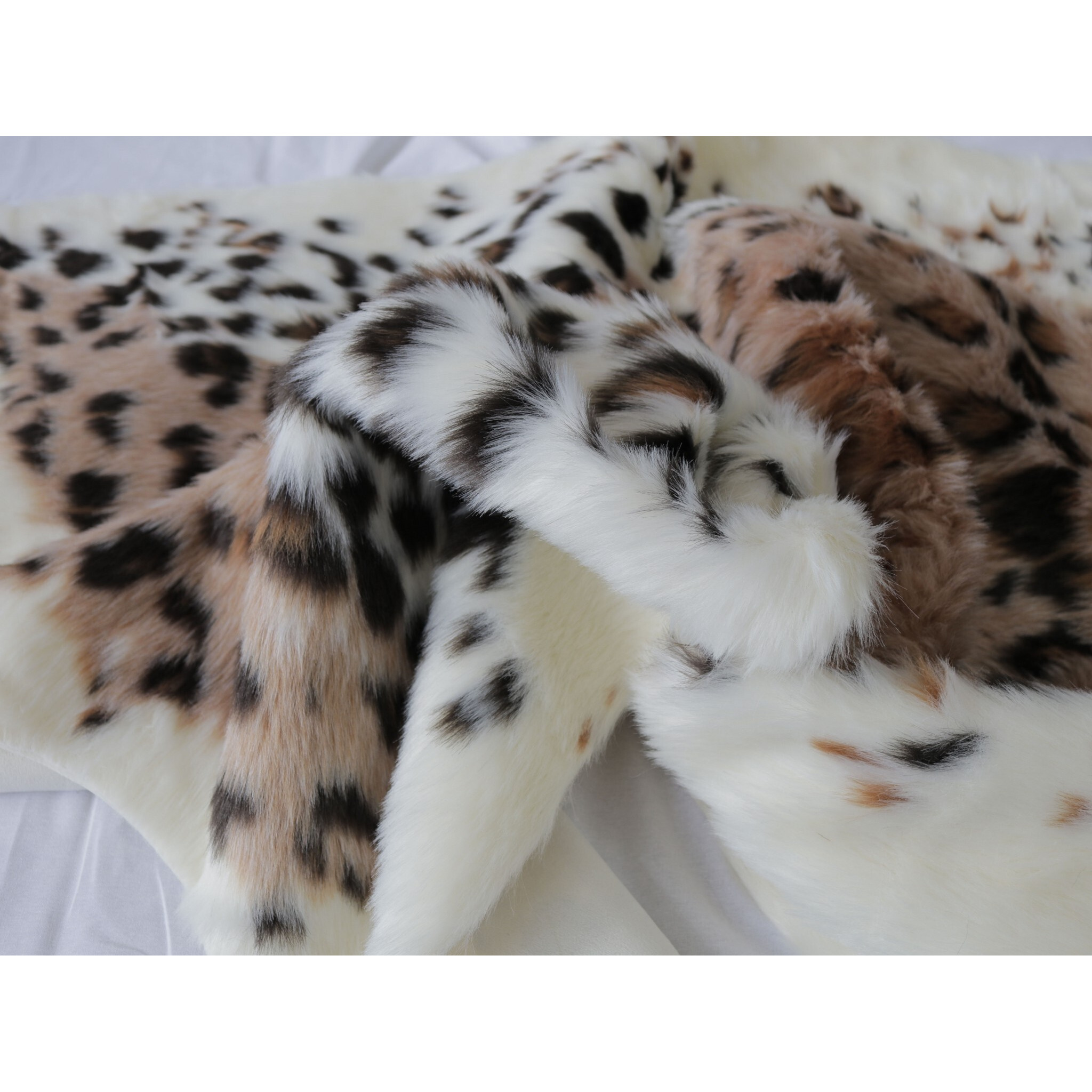 Leopard Spot Animal Print Area Rug