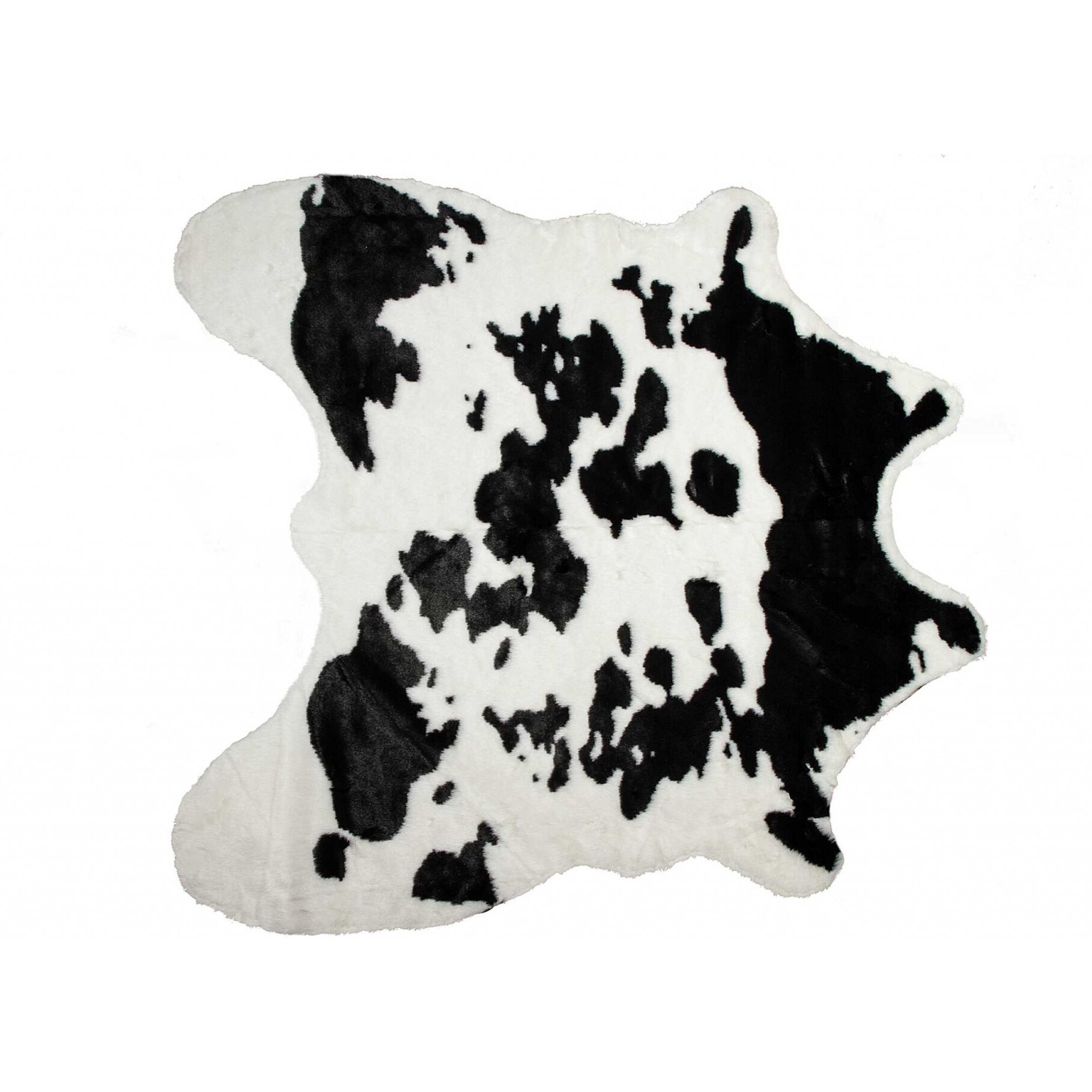 Black And White Animal Print Area Rug