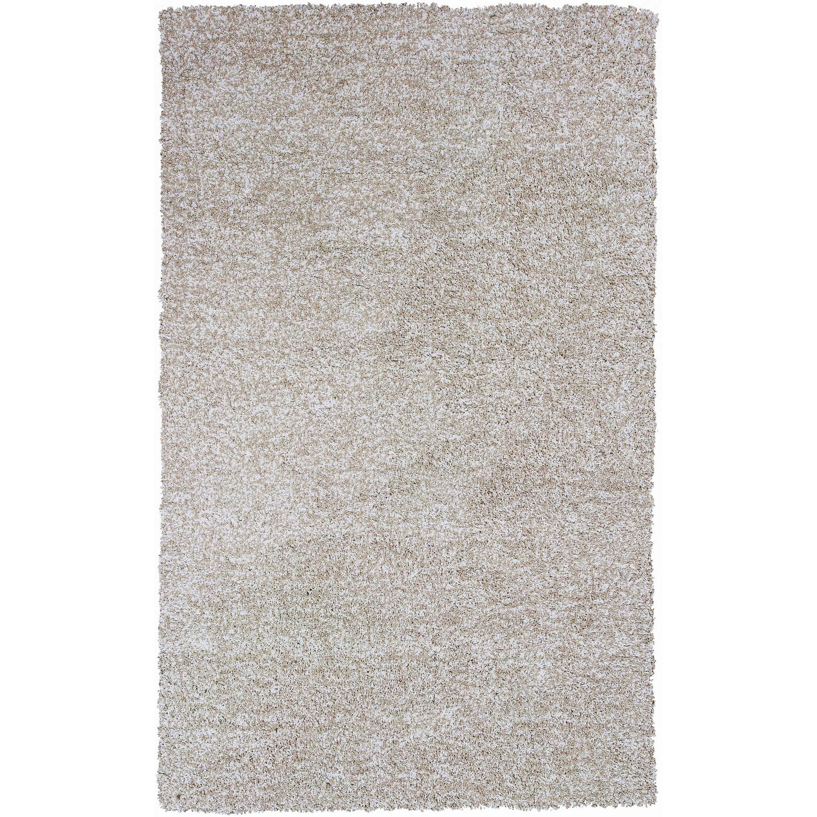 10'X13' Ivory Heather Indoor Shag Rug