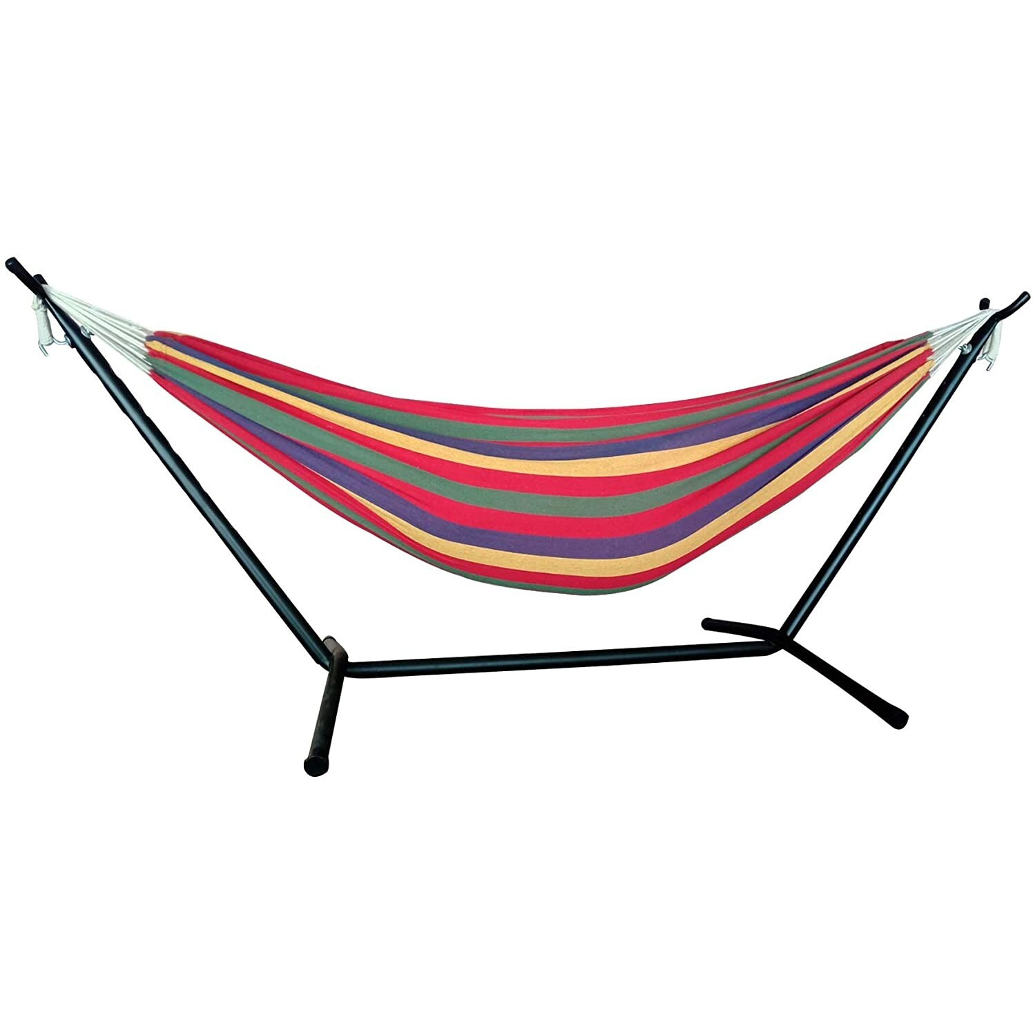 Regatta Stripe Classic 2 Person Hammock With Stand