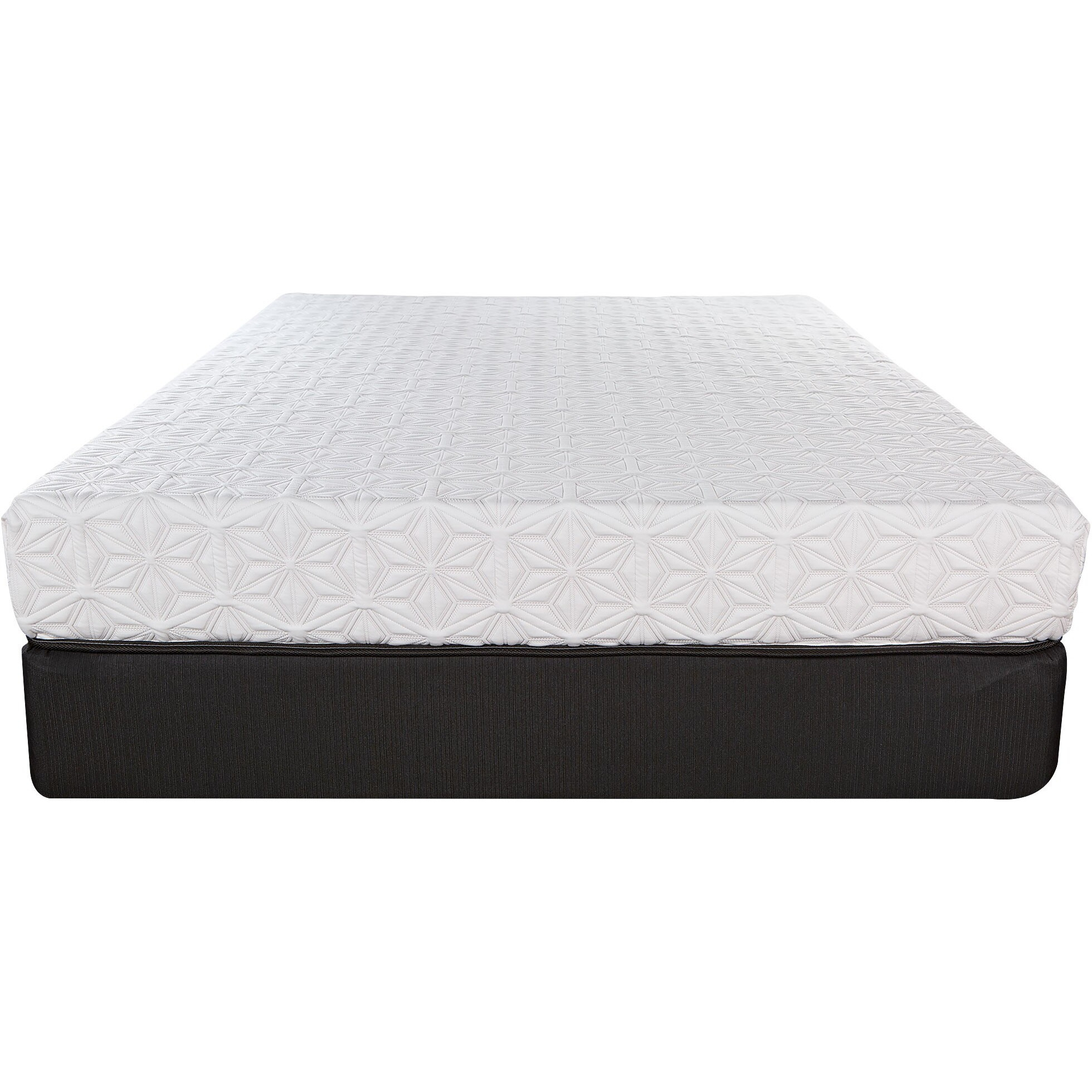 8"" Three Layer Gel Infused Memory Foam Smooth Top Mattress Twin Xl