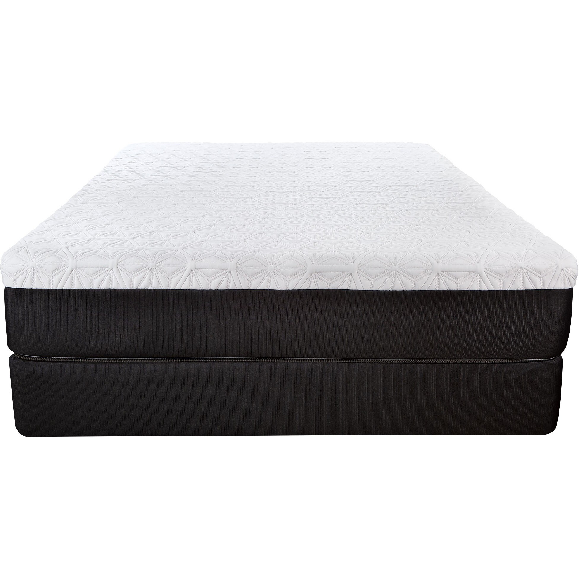 10.5"" Lux Gel Infused Memory Foam And High Density Foam Mattress Twin