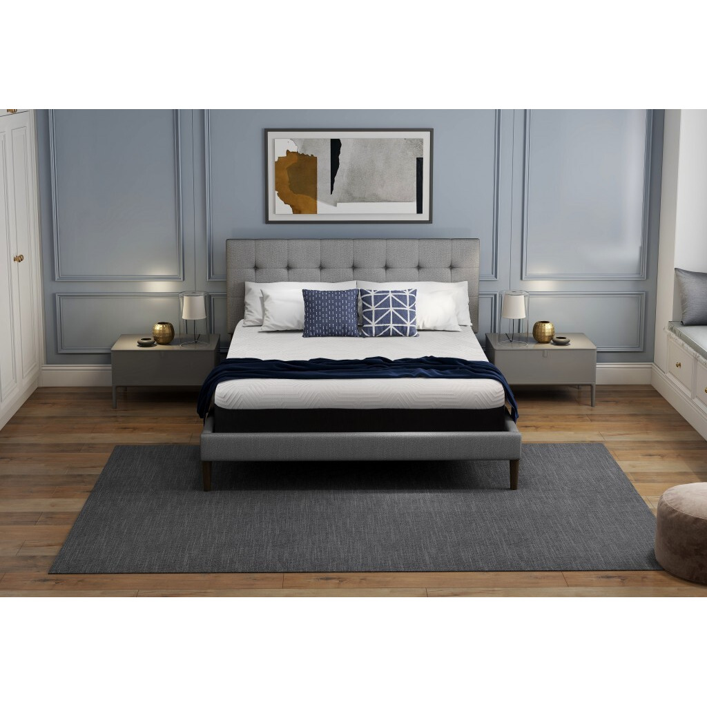 10.5"" Hybrid Lux Memory Foam And Wrapped Coil Mattress Full