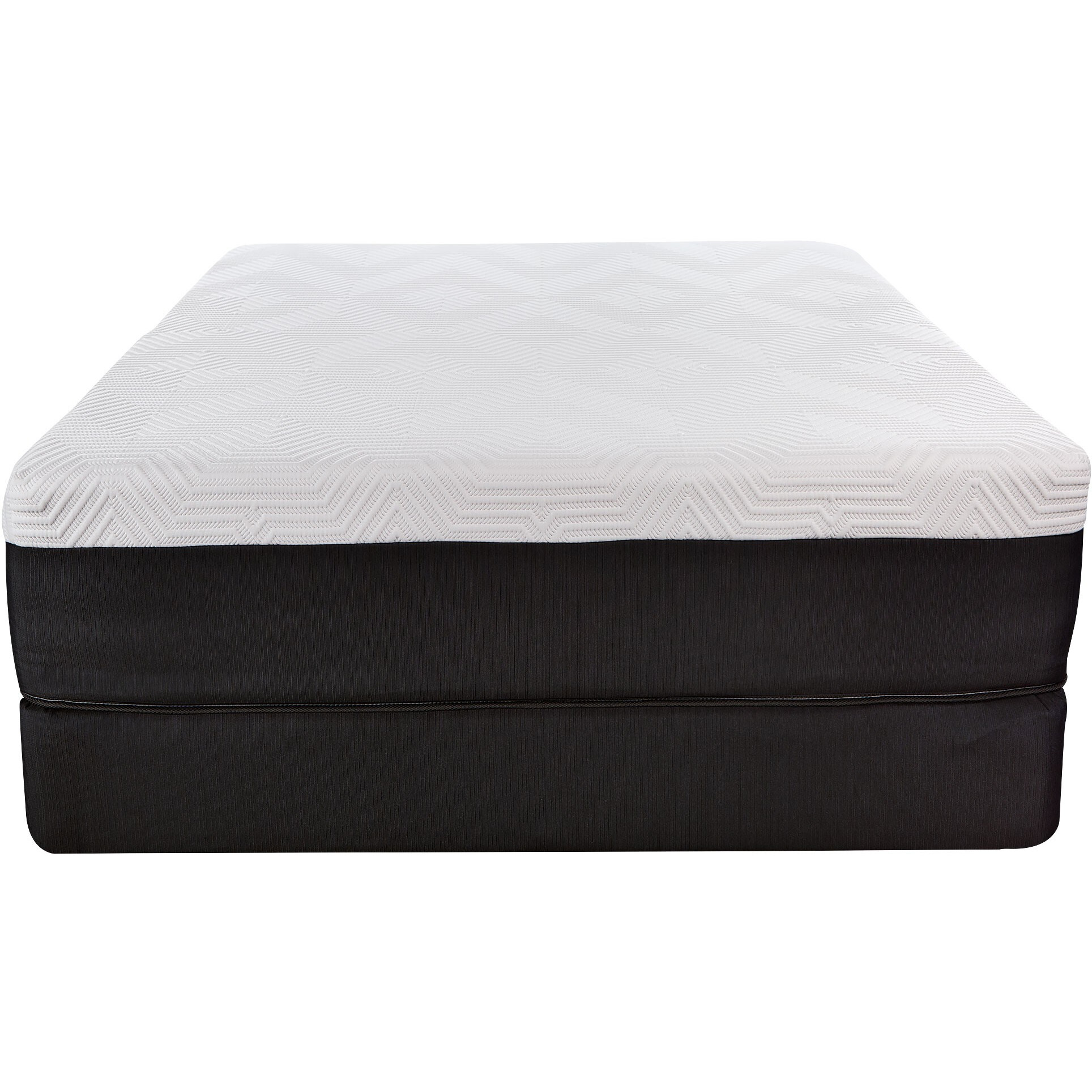 14"" Hybrid Lux Memory Foam And Wrapped Coil Mattress Queen