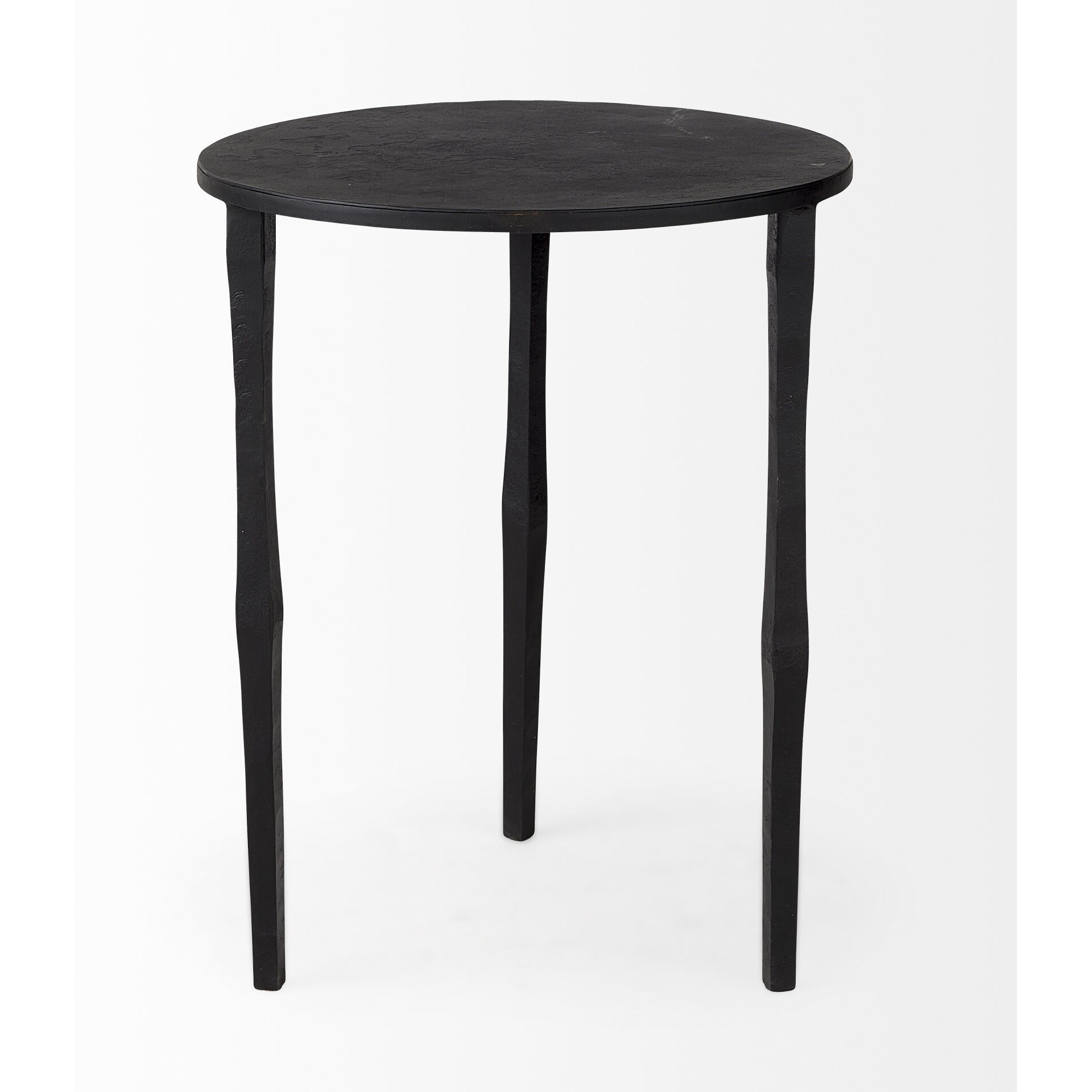 Minimal Black Iron Side Table