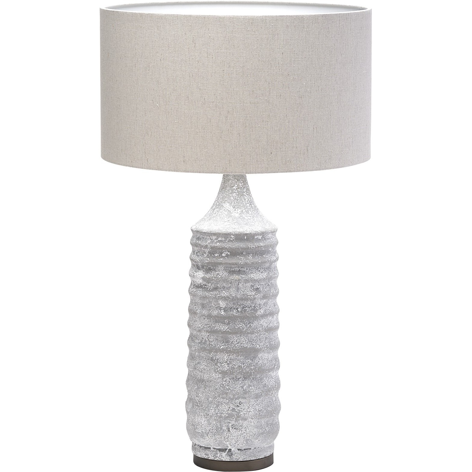 Groovy Gray Concrete Base Table Lamp