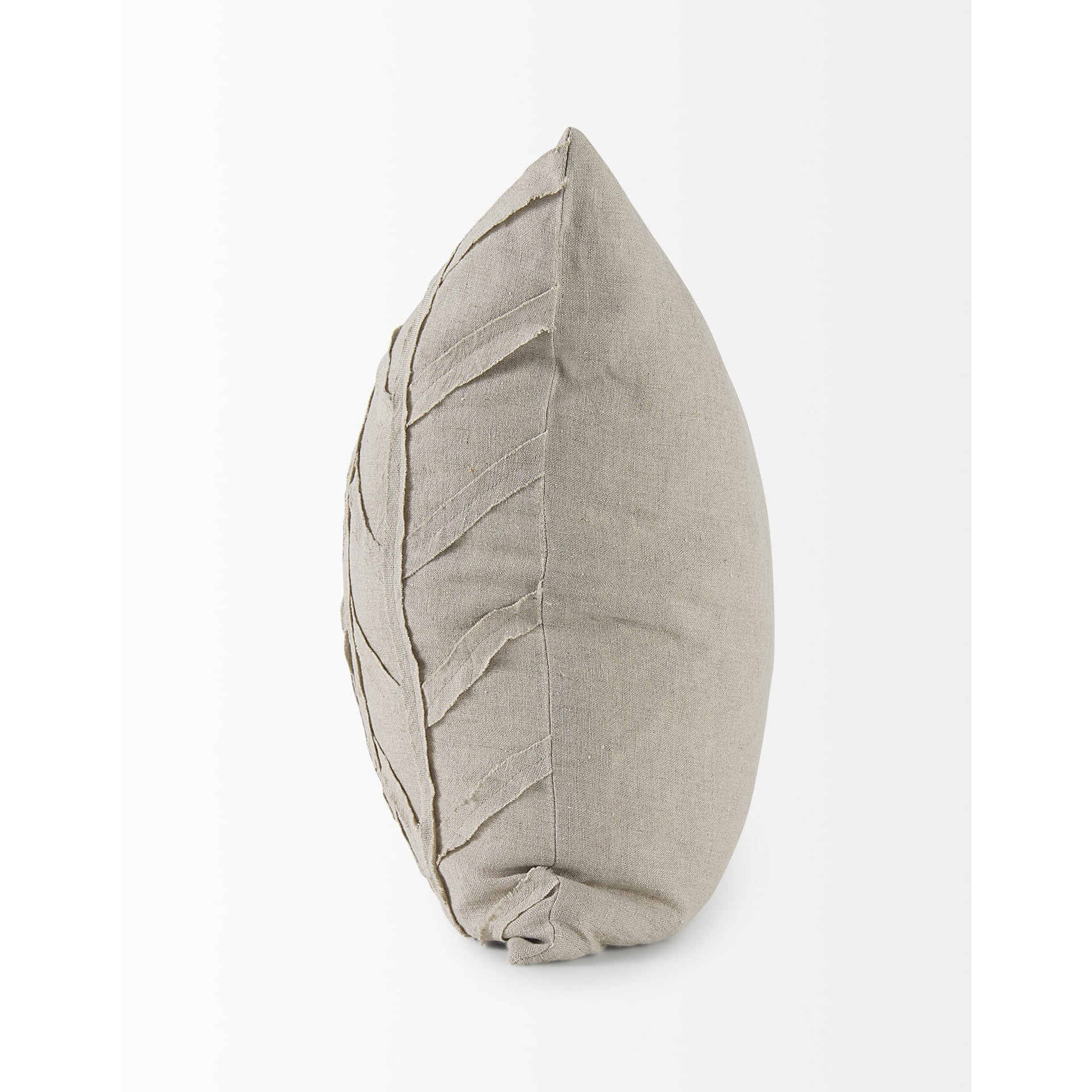 Light Gray Chevron Textured Pillow Cover