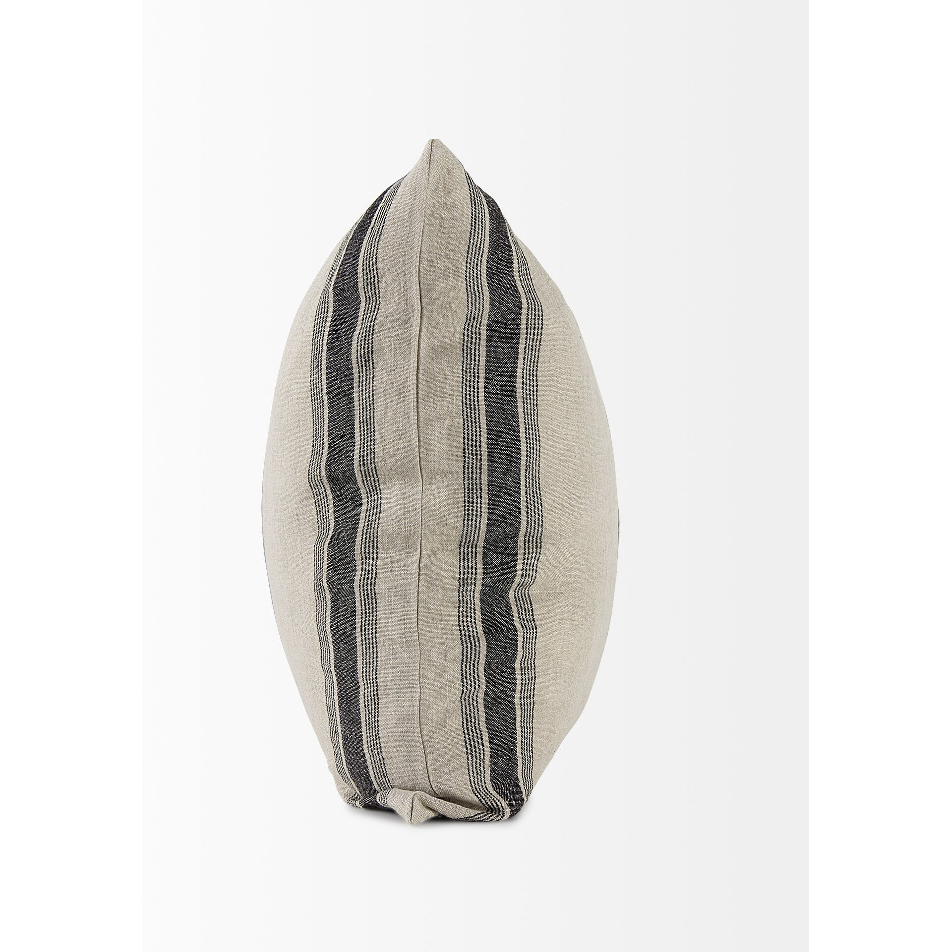 Beige And Black Striped Pillow Cover
