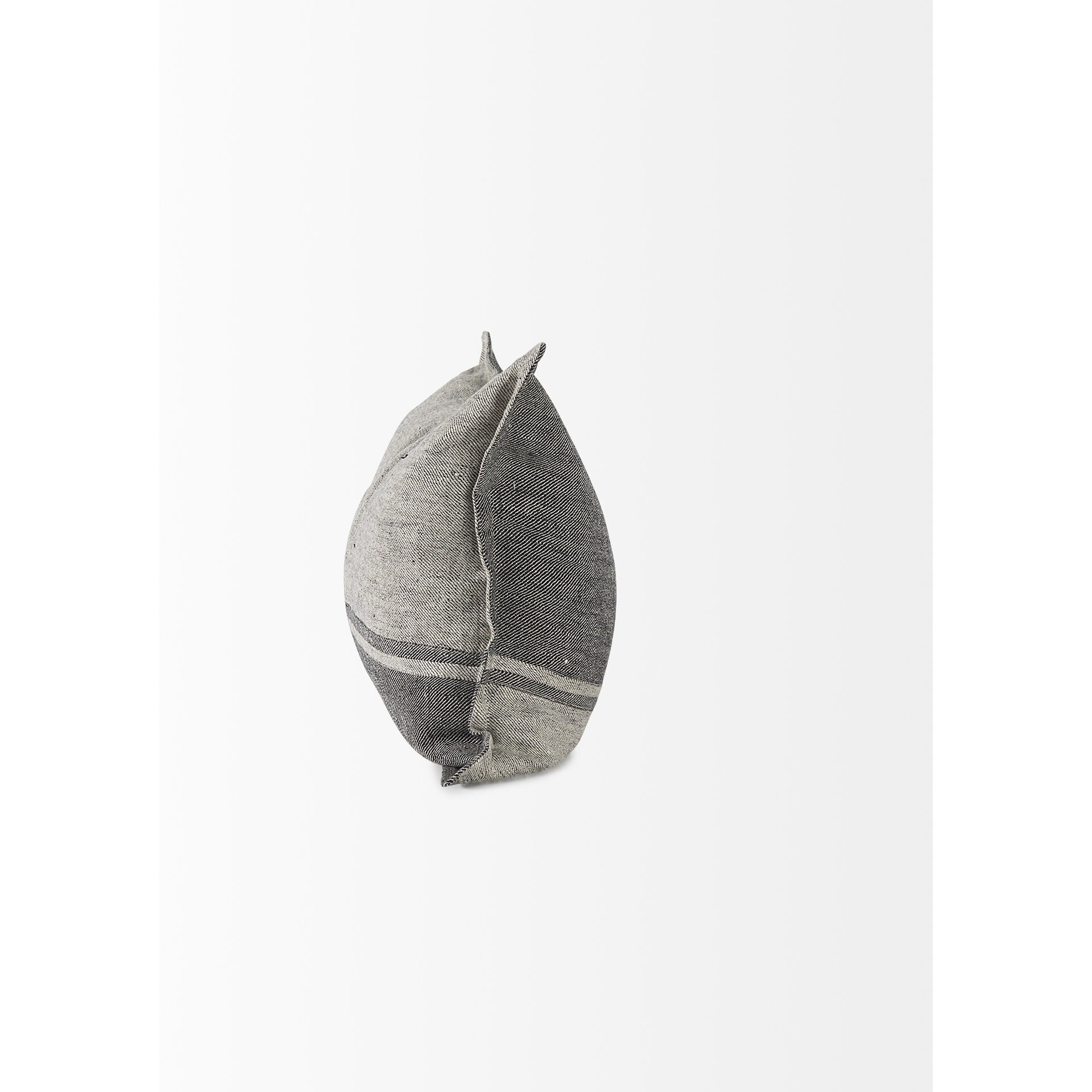Light And Dark Gray Lumbar Throw Pillow Cover