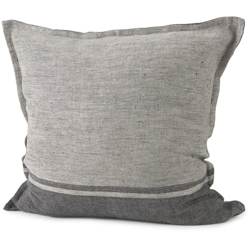 Light And Dark Gray Cushion Cover