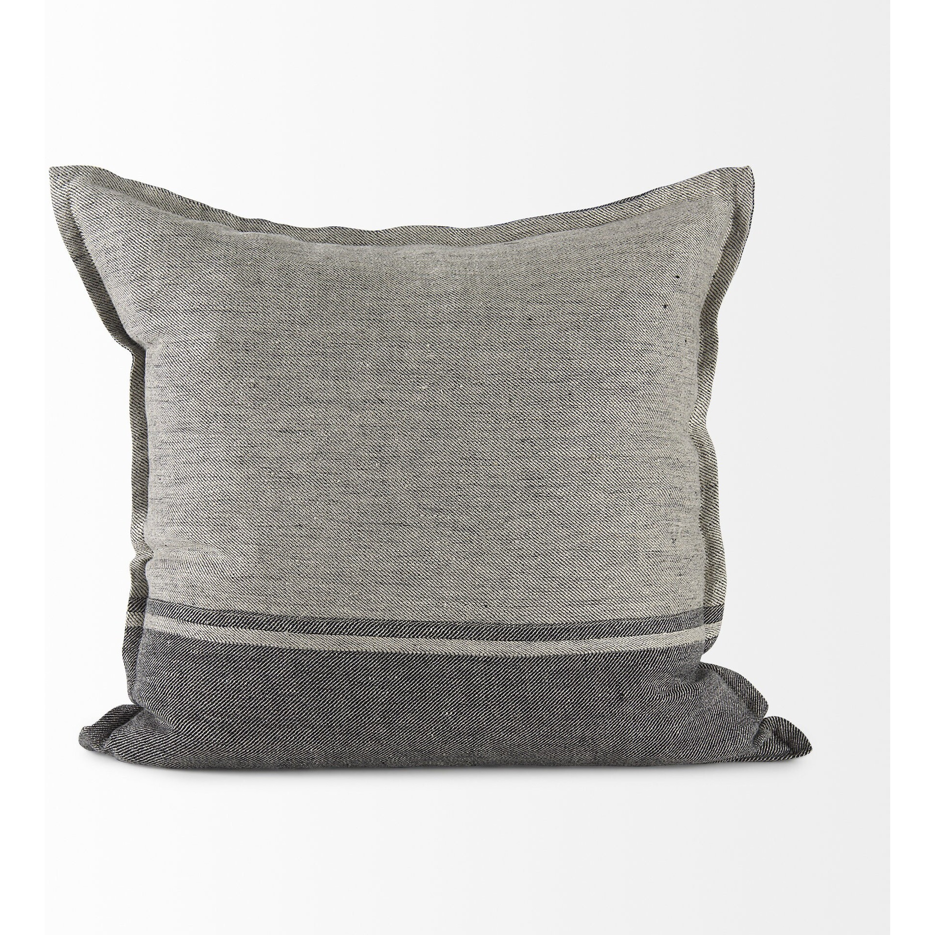 Light And Dark Gray Cushion Cover