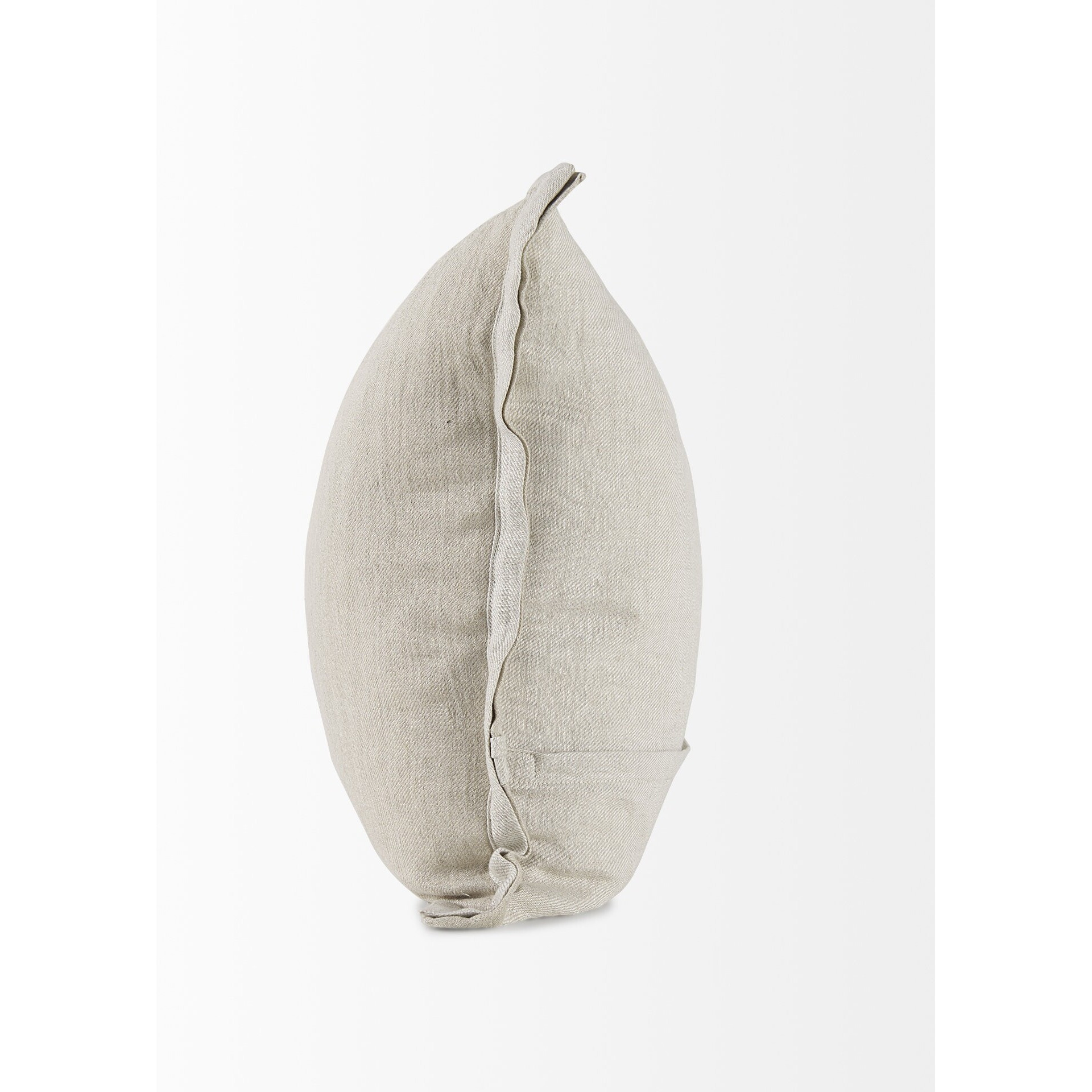Cream Bordered Pillow Cover