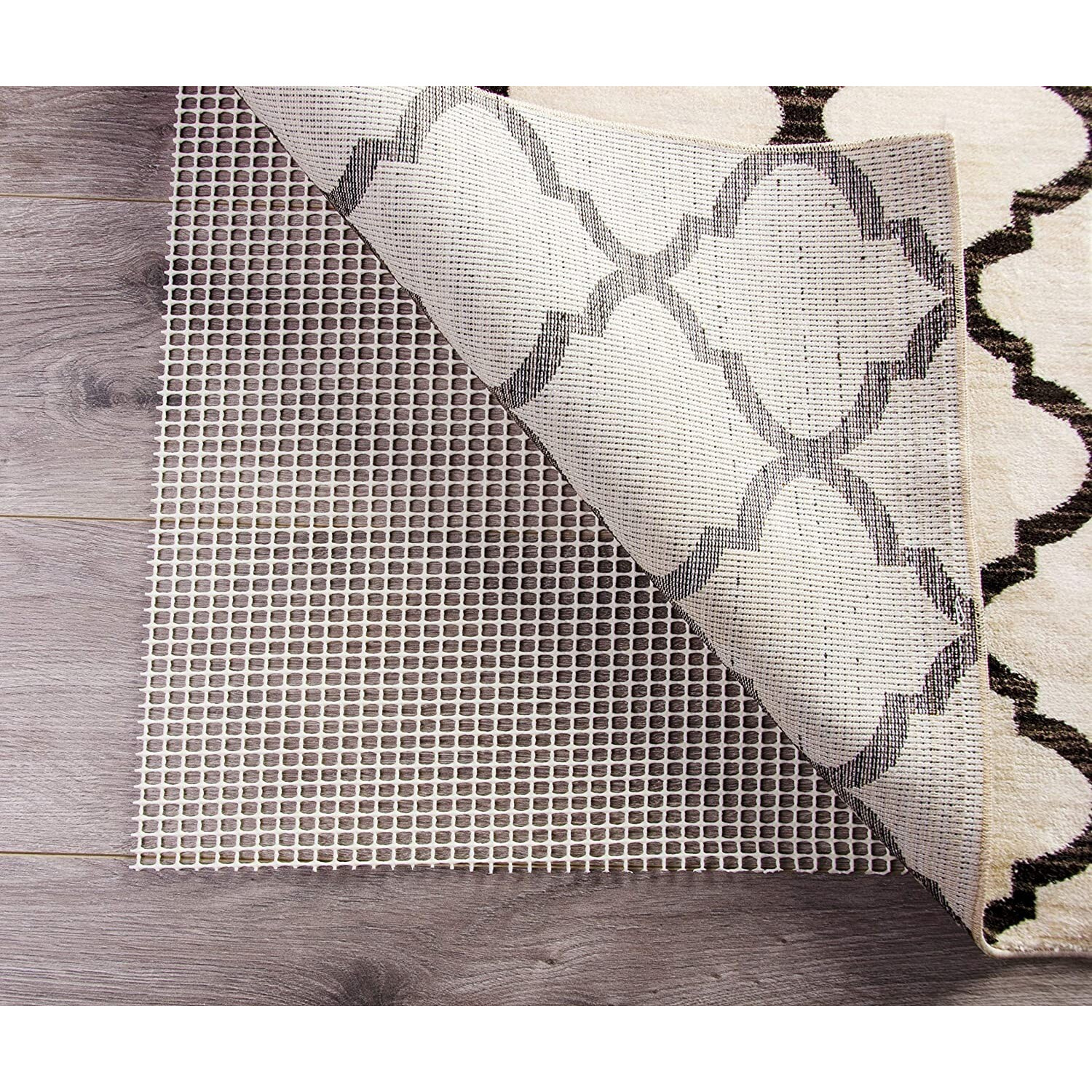 7' X 10' Ivory Queen's Supreme Non Slip Rug Pad
