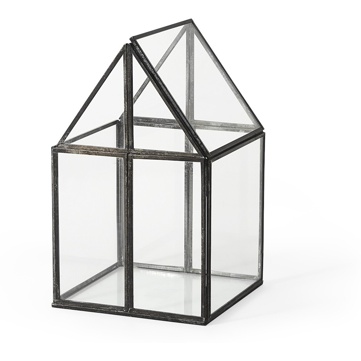 Petite House Shaped Glass Terrarium