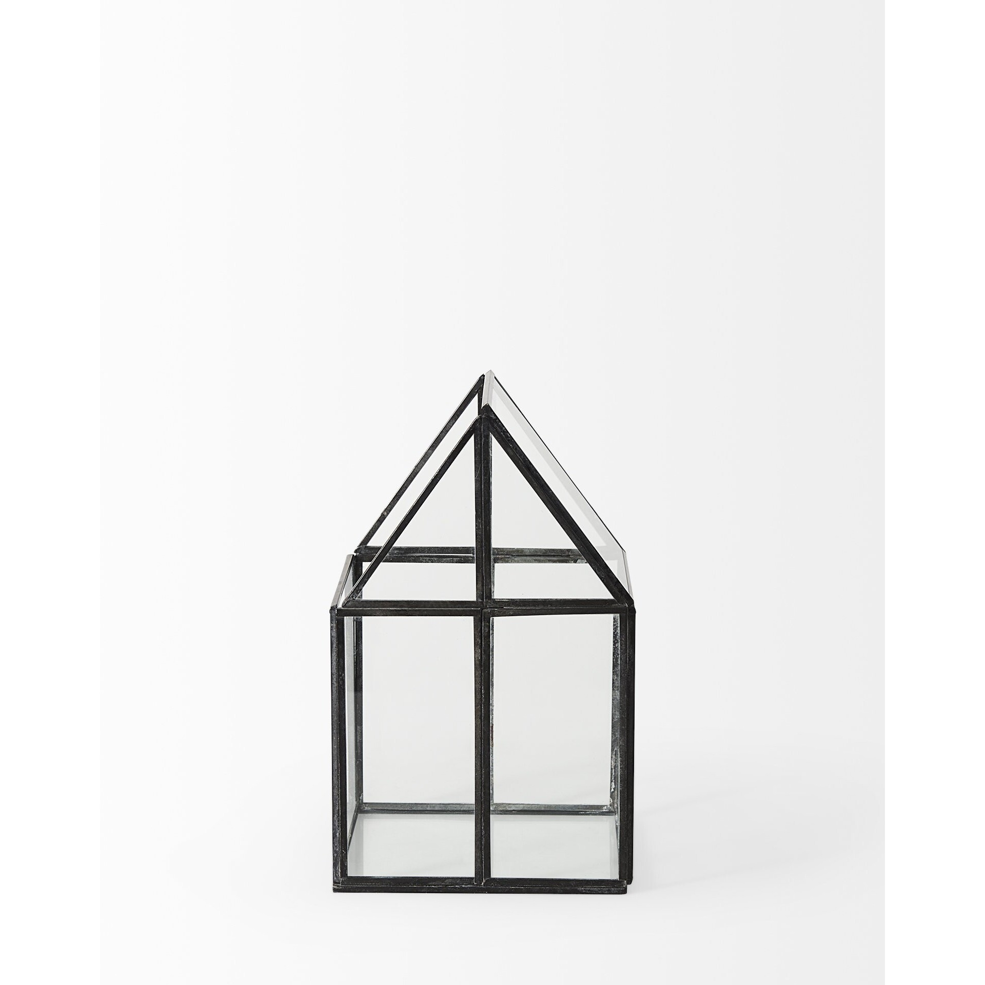 Petite House Shaped Glass Terrarium