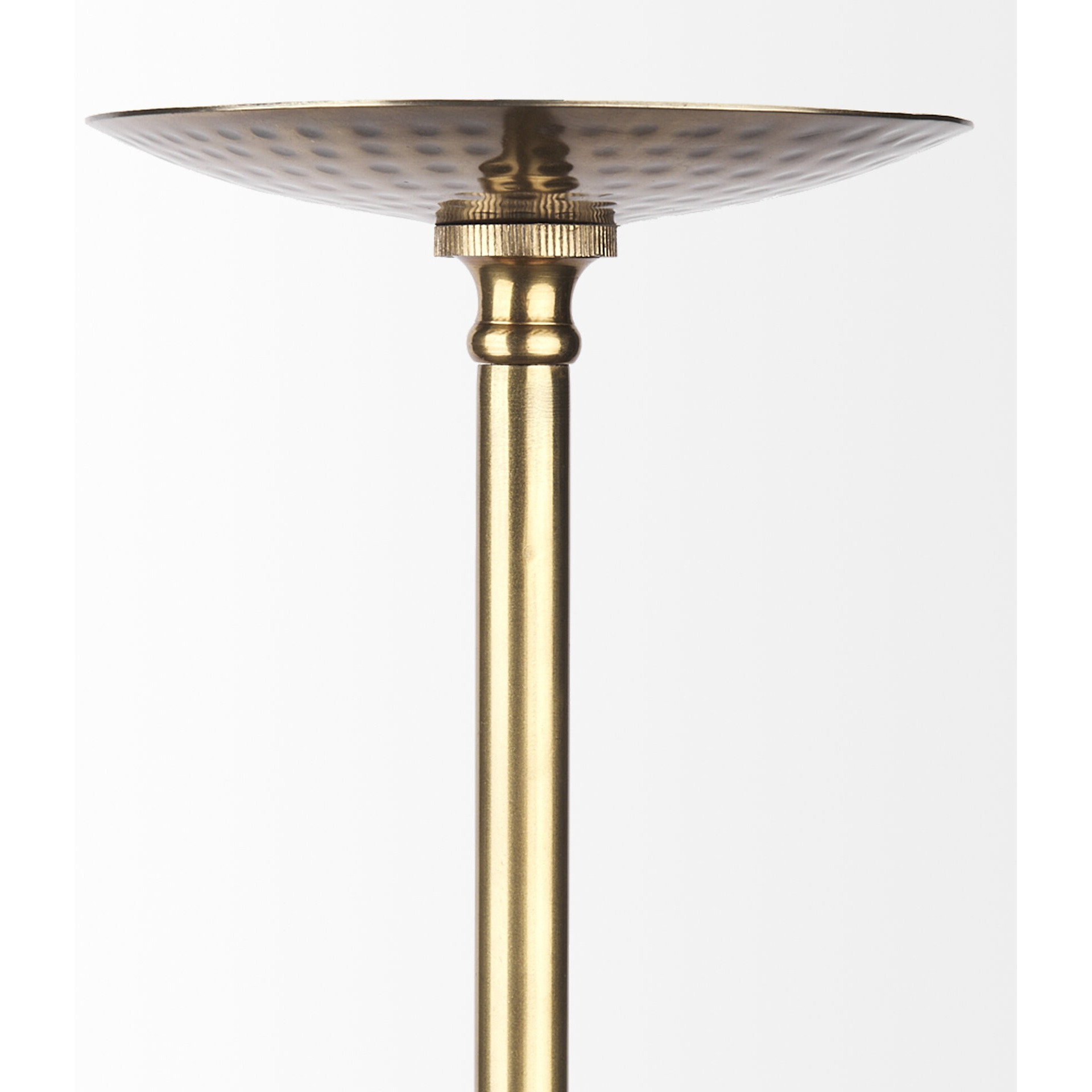 Hammered Gold Metal Hanging Pendant Light