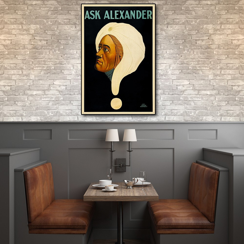 16"" X 24"" Vintage C1920S Alexander Vintage Magic Wall Art