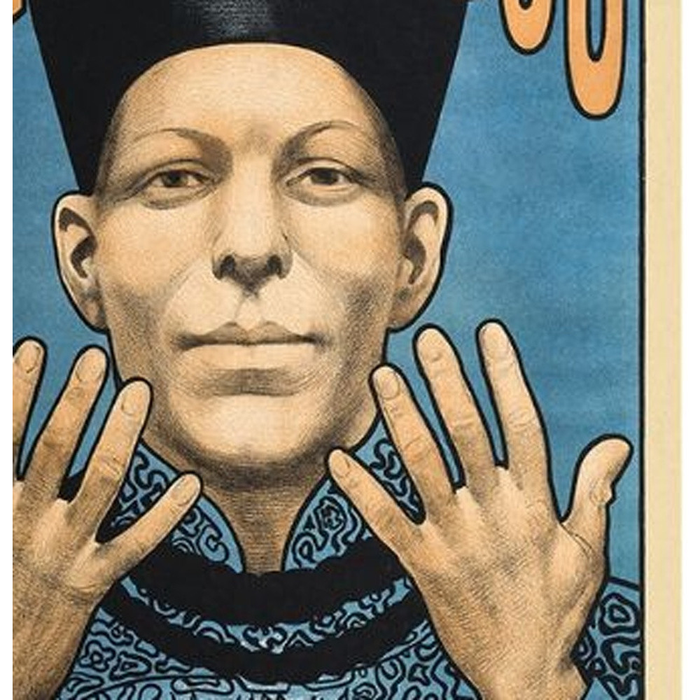 9"" X 12"" Chung Ling Soo Vintage Magic Poster Wall Art