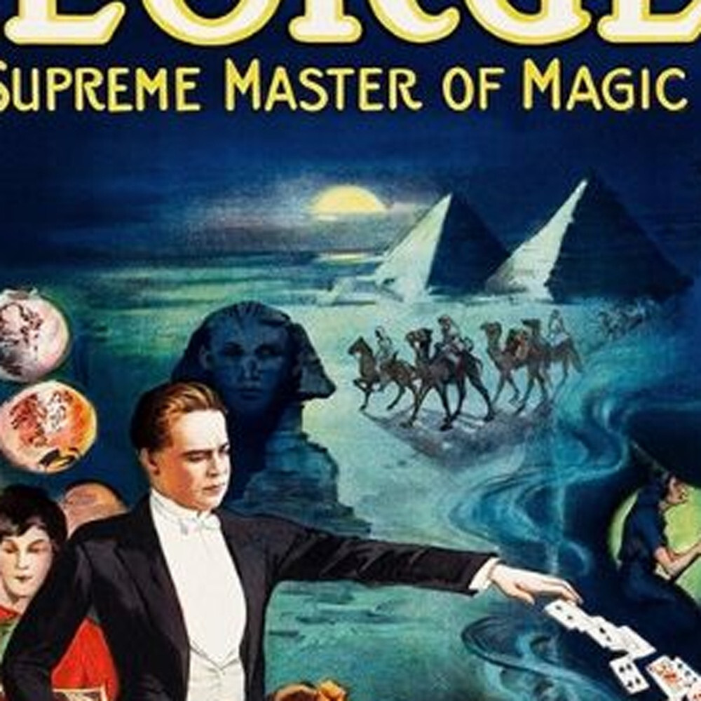 20"" X 30"" George The Supreme Master Vintage Magic Poster Wall Art