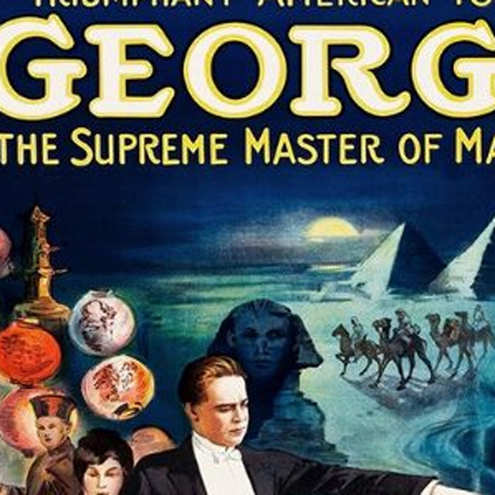 12"" X 18"" George The Supreme Master Vintage Magic Poster Wall Art