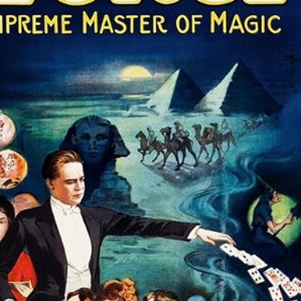 9"" X 12"" George The Supreme Master Vintage Magic Poster Wall Art
