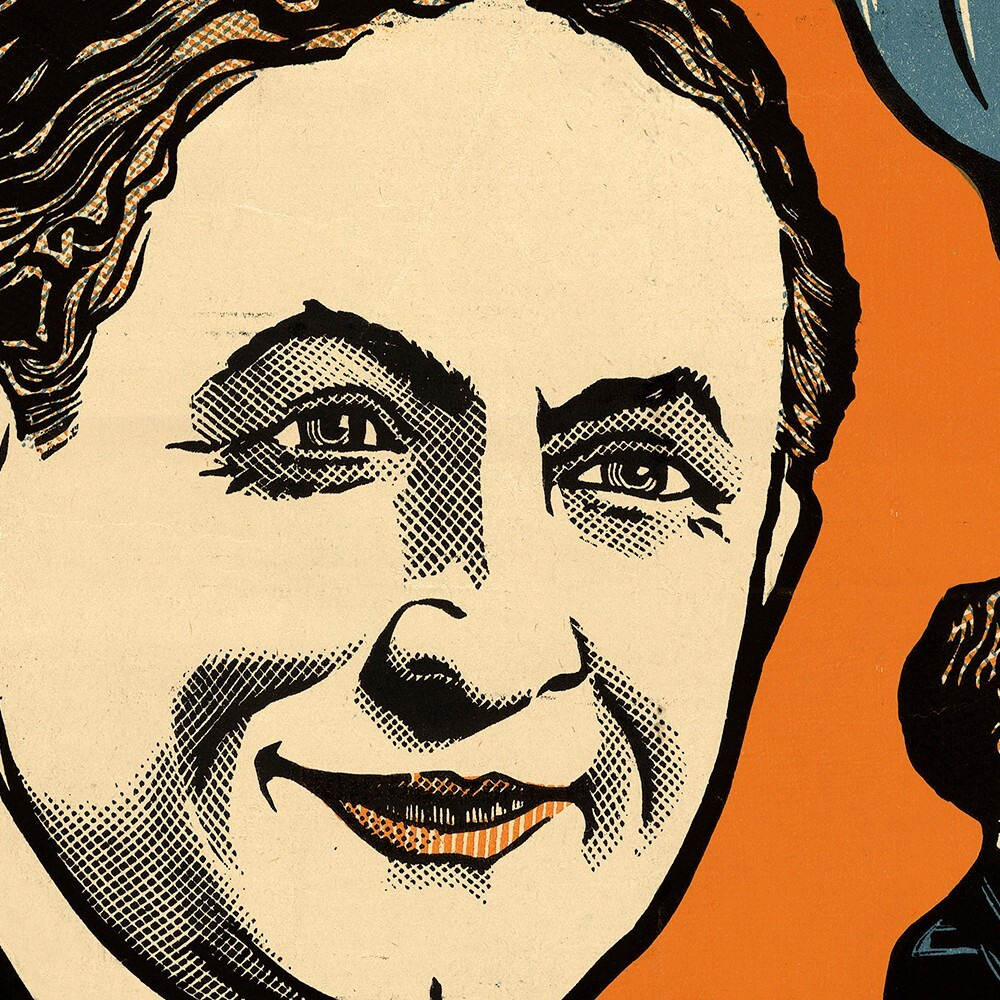 24"" X 36"" Houdini Spirits Vintage Magic Poster Wall Art