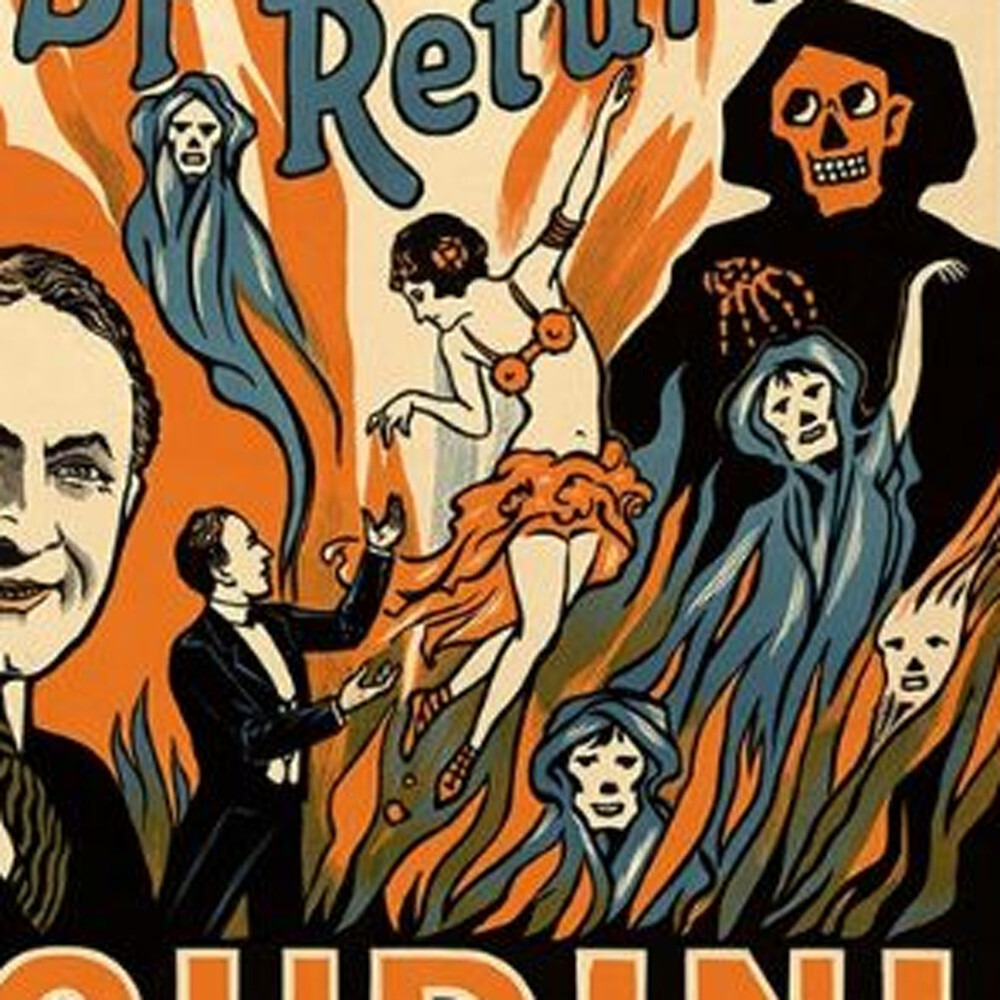 20"" X 30"" Houdini Spirits Vintage Magic Poster Wall Art
