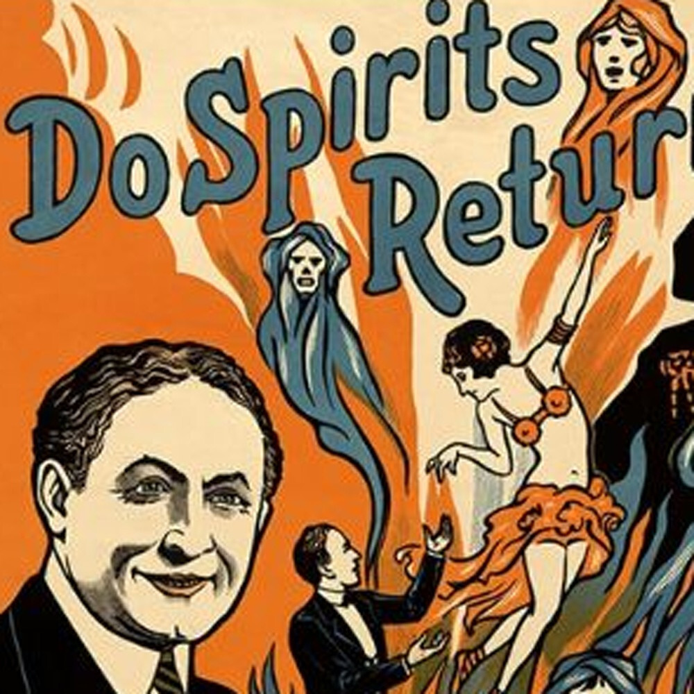 12"" X 18"" Houdini Spirits Vintage Magic Poster Wall Art