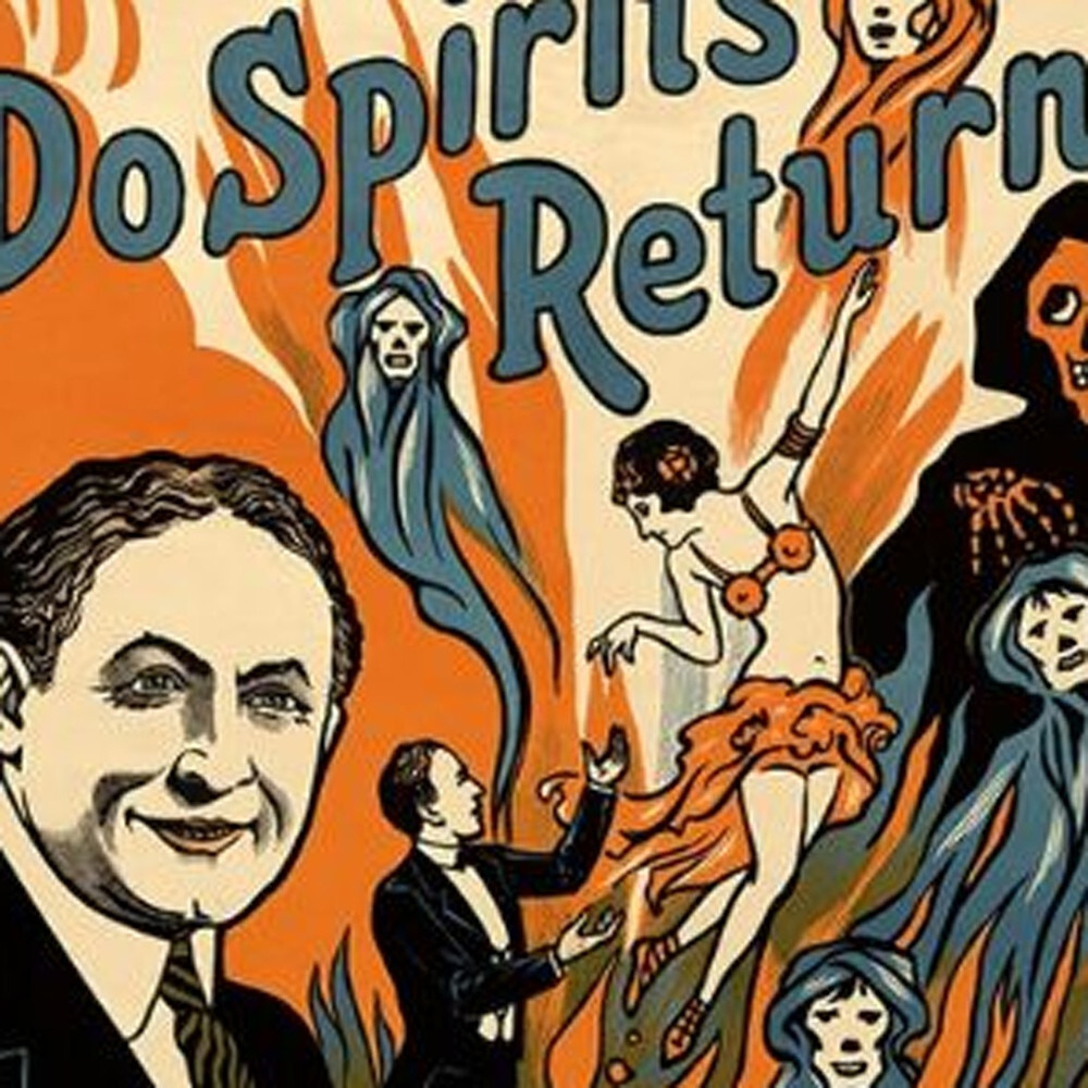 9"" X 12"" Houdini Spirits Vintage Magic Poster Wall Art