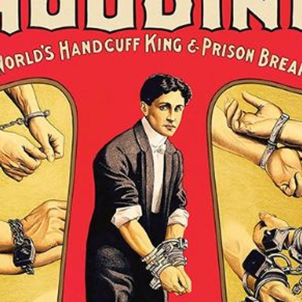 12"" X 18"" Houdini Handcuff King Vintage Magic Poster Wall Art