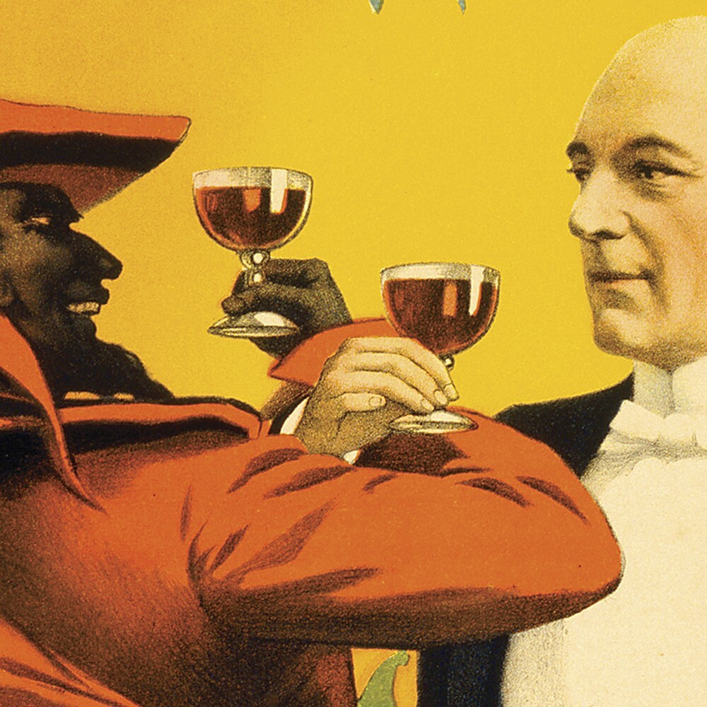 12"" X 18"" Kellar Drinks With The Devil Vintage Magic Poster Wall Art