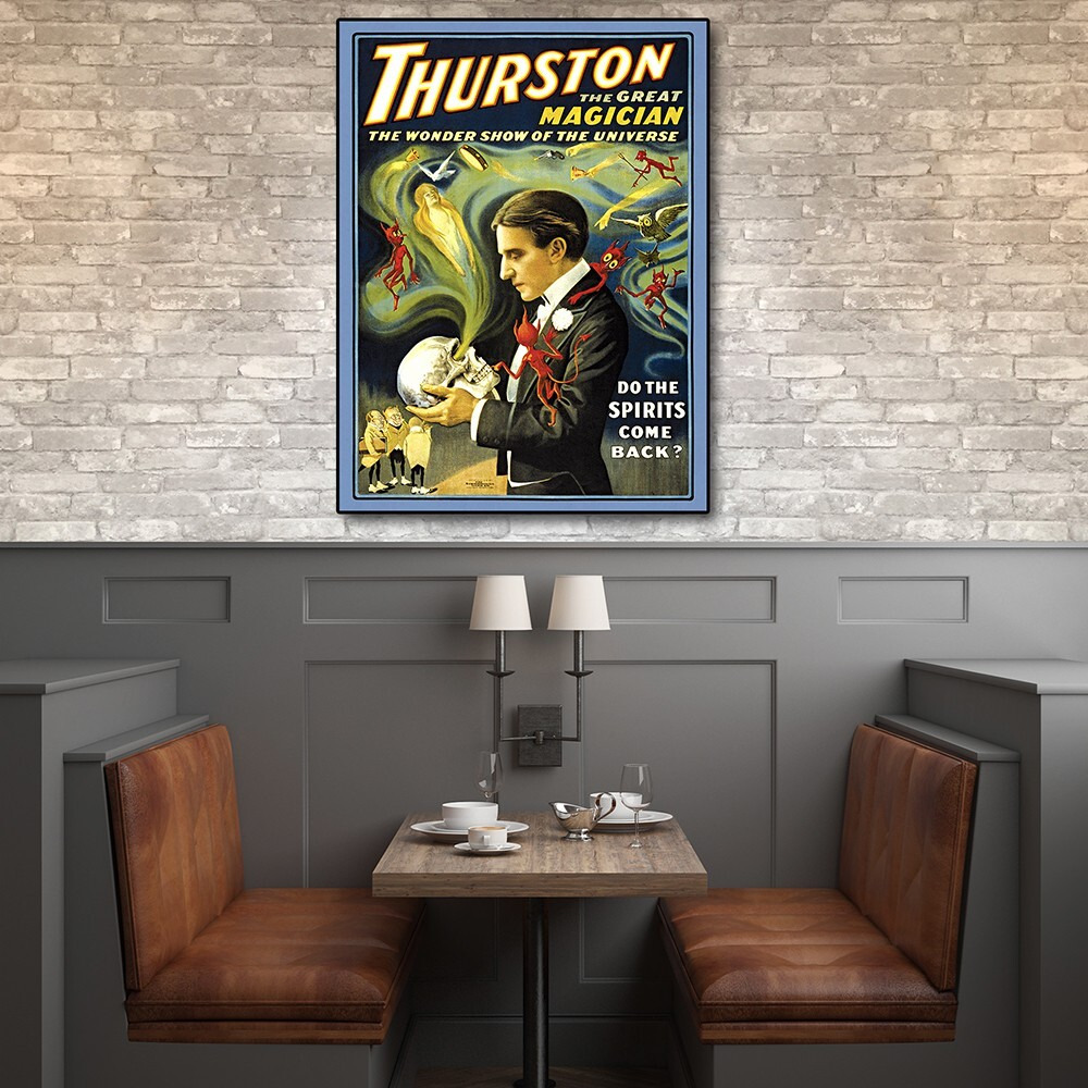 11"" X 14"" Thurston Spirits Vintage Magic Poster Wall Art
