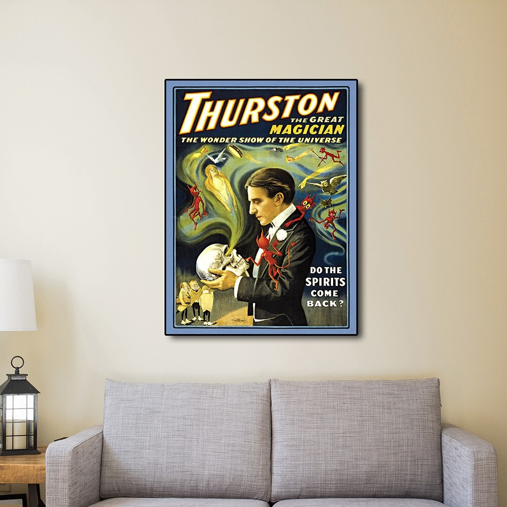 11"" X 14"" Thurston Spirits Vintage Magic Poster Wall Art