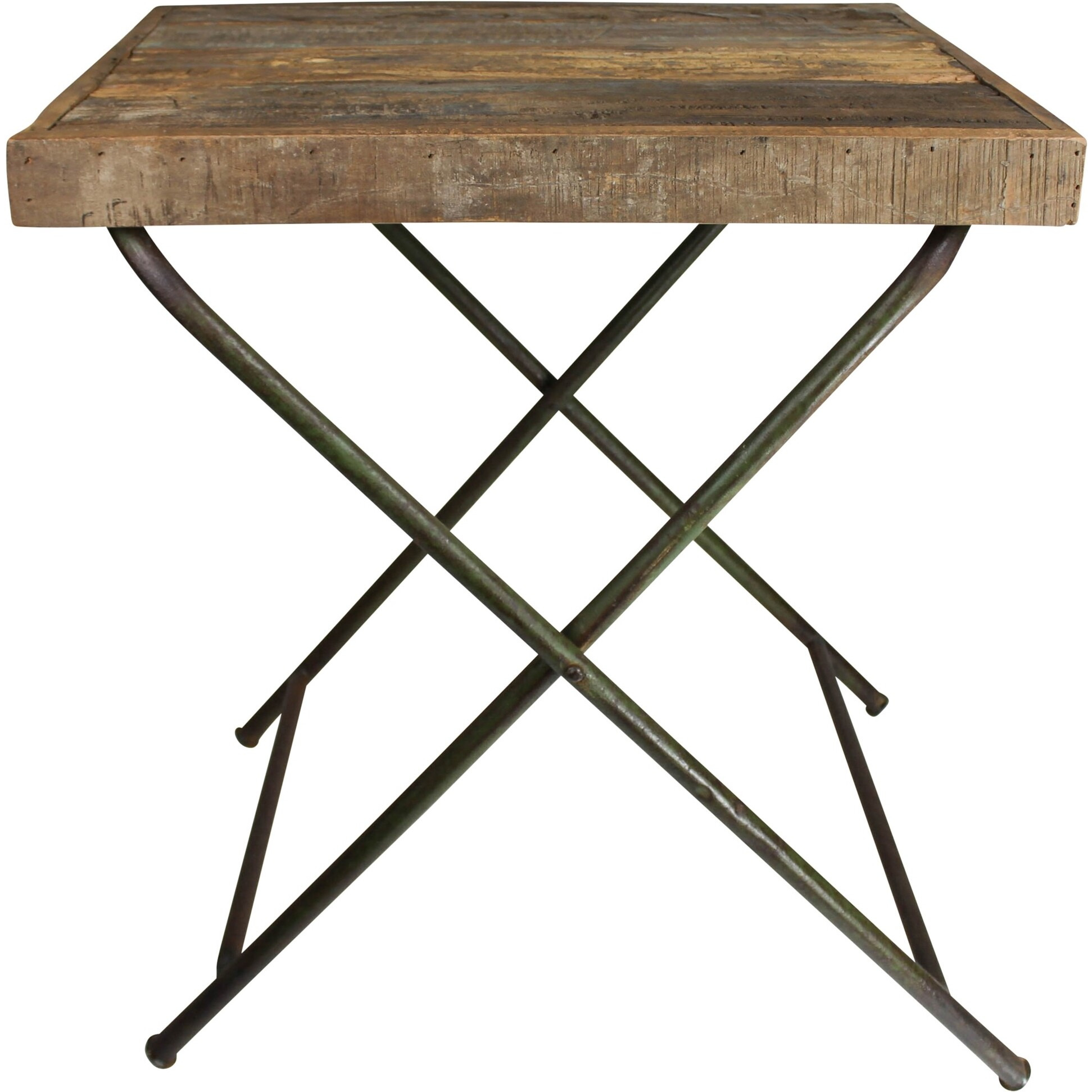 Reclaimed Wood Folding Table