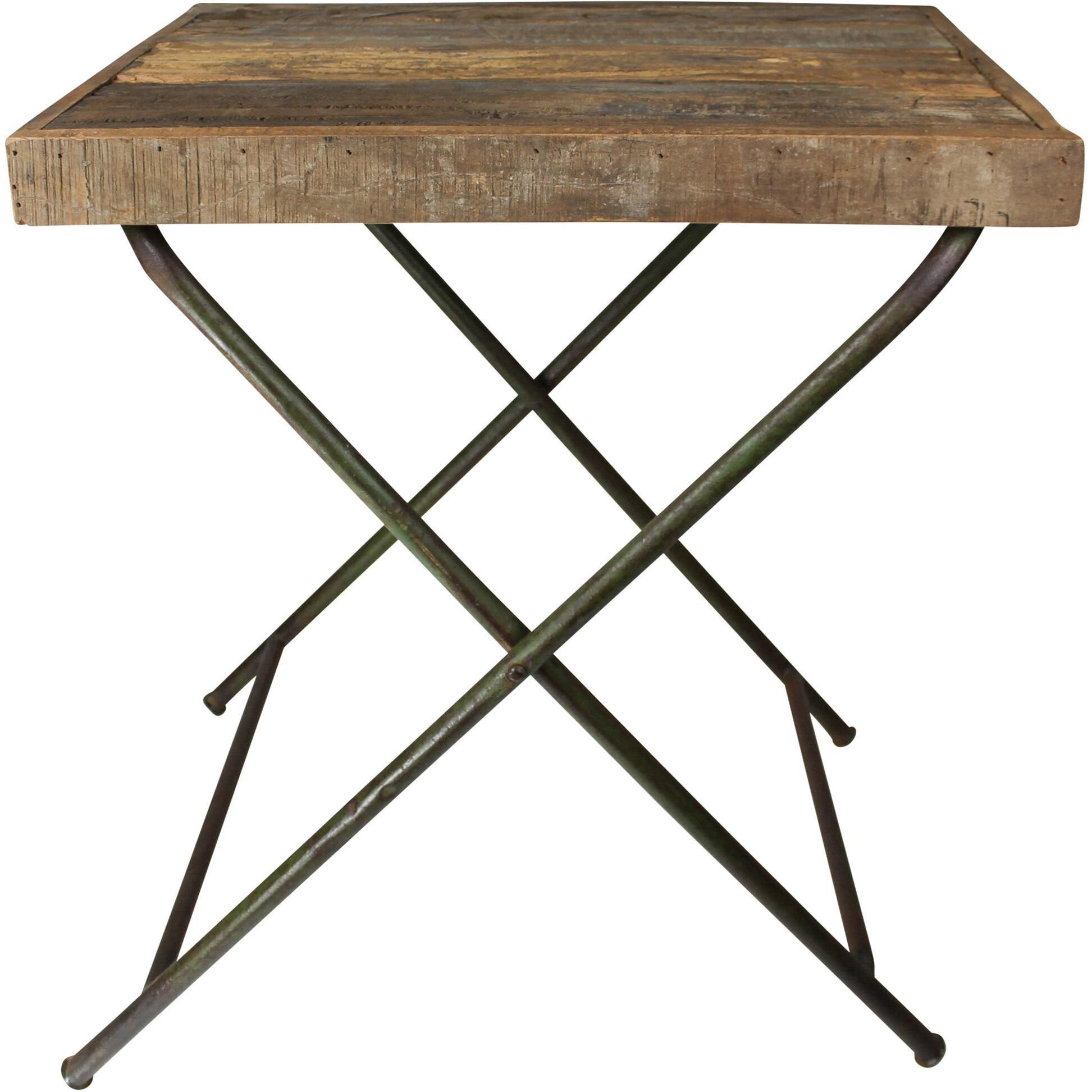 Reclaimed Wood Folding Table
