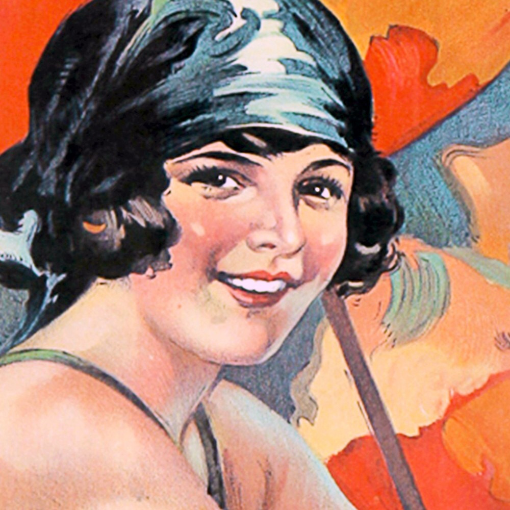 20"" X 30"" Dunes Beaches C1920S Vintage Travel Poster Wall Art